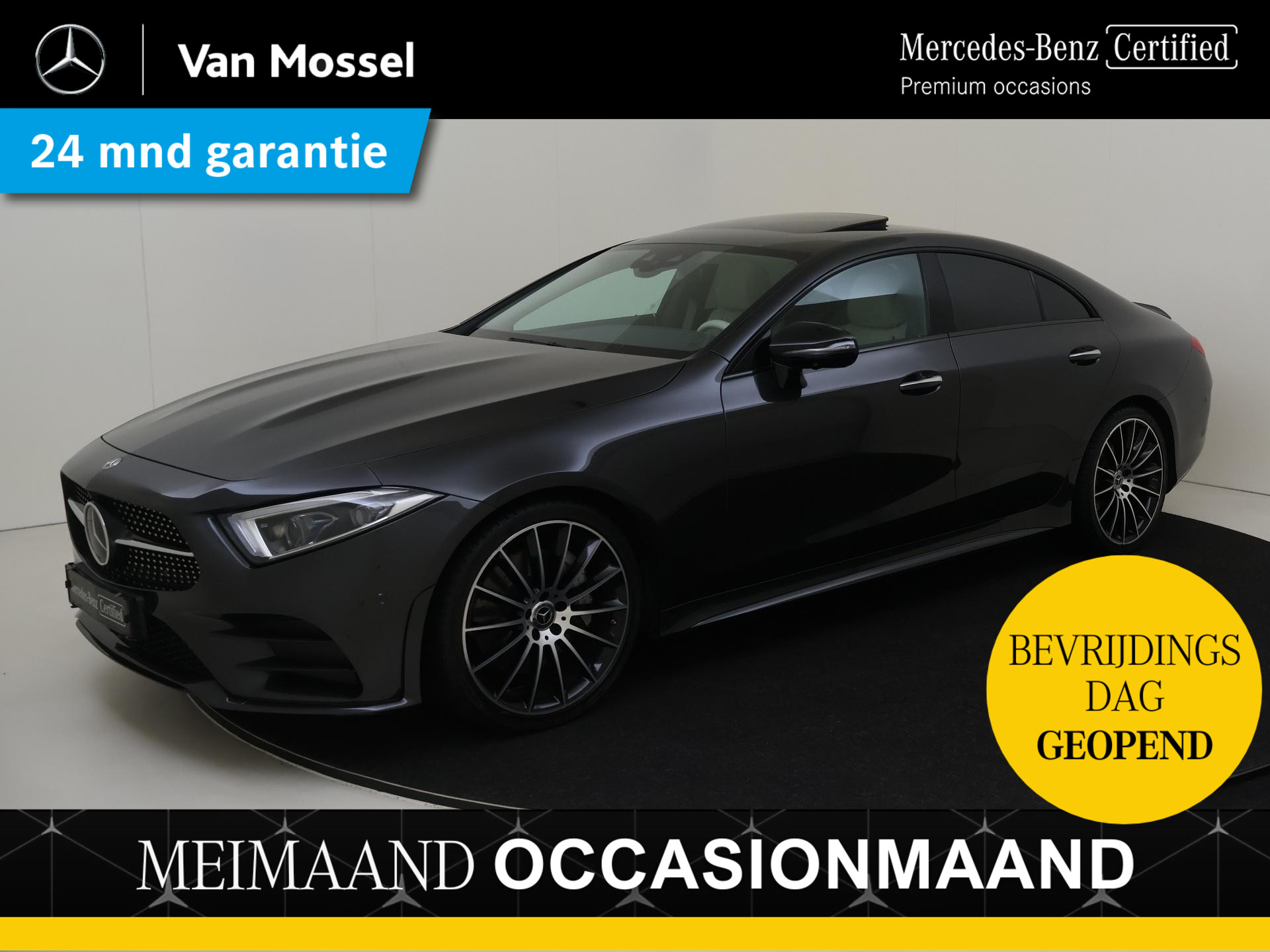 Mercedes-Benz CLS 350 Premium Plus AMG /Schuidak /Rijassistentiepakket /Burmester /360 Camera /20 Inch