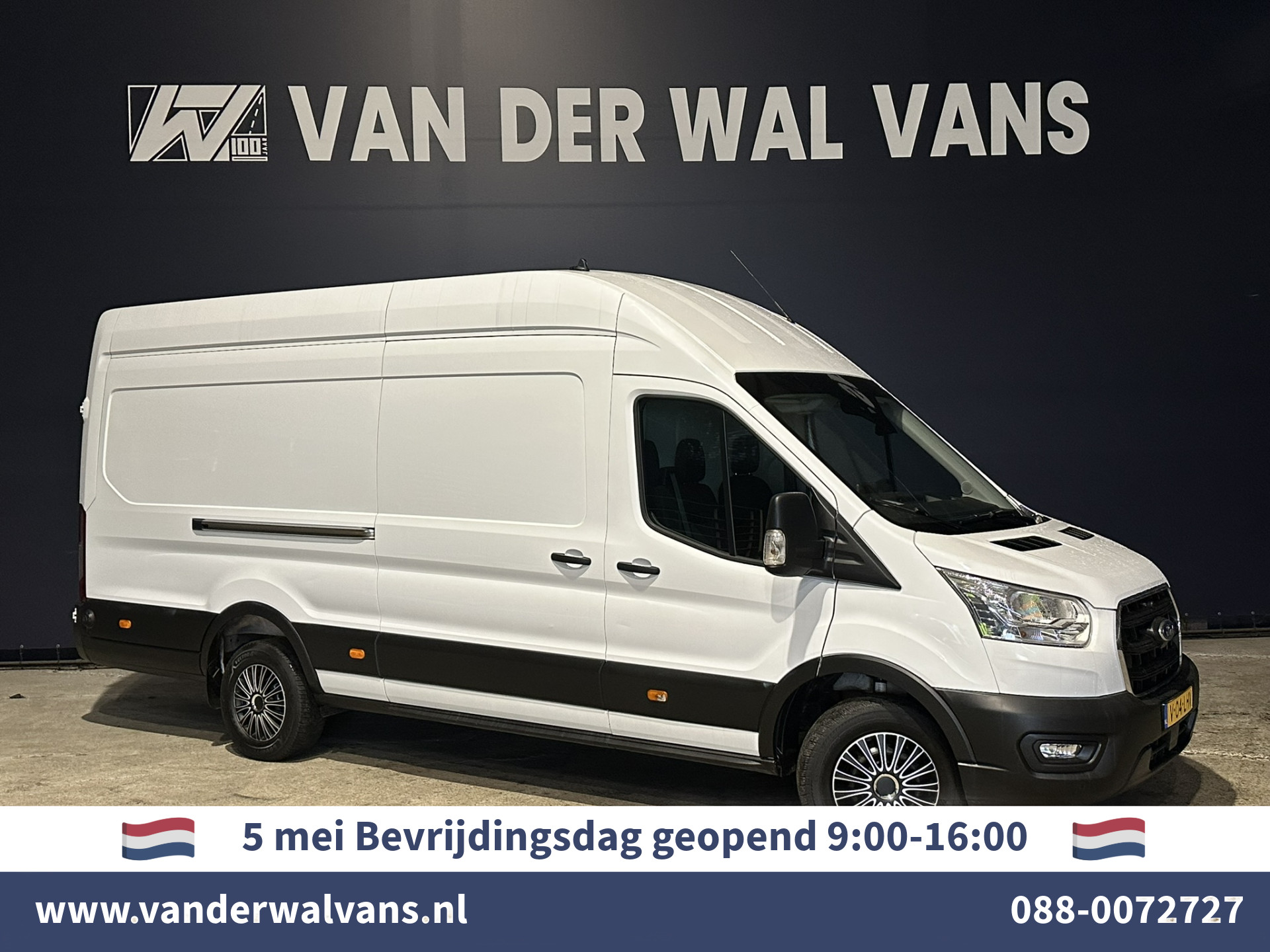 Ford Transit 2.0 TDCI 130pk L4H3 Jumbo Euro6 Airco | Camera | Navigatie | Apple Carplay | Cruisecontrol Android Auto, Parkeersensoren, Bijrijdersbank, Stoelverwarming, verwarmde voorruit