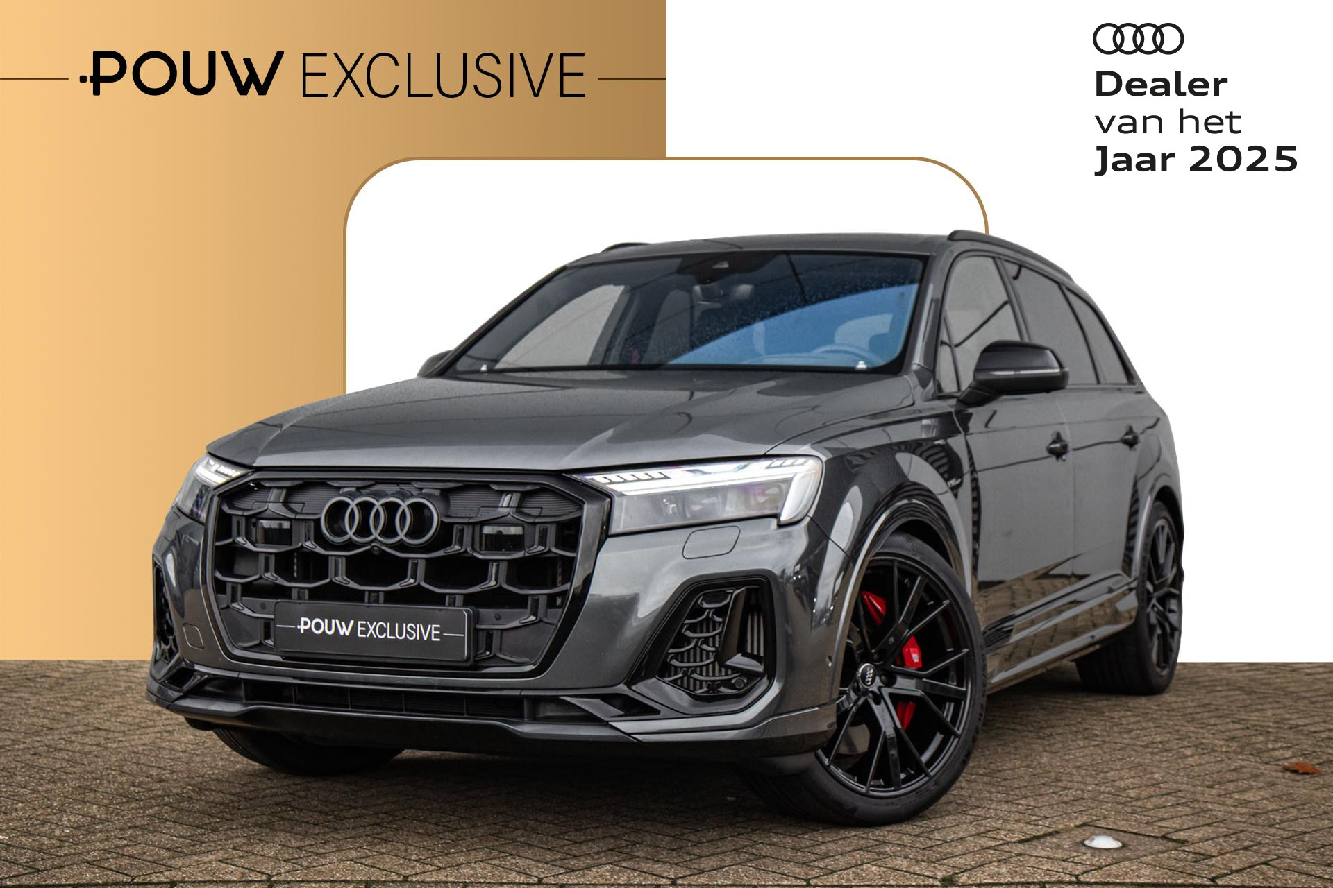 Audi SQ7 4.0 TFSI 507pk quattro 7p | B&O Advanced | Head-up | 4-Wiel Besturing | Servosluiting | Volleder Pakket