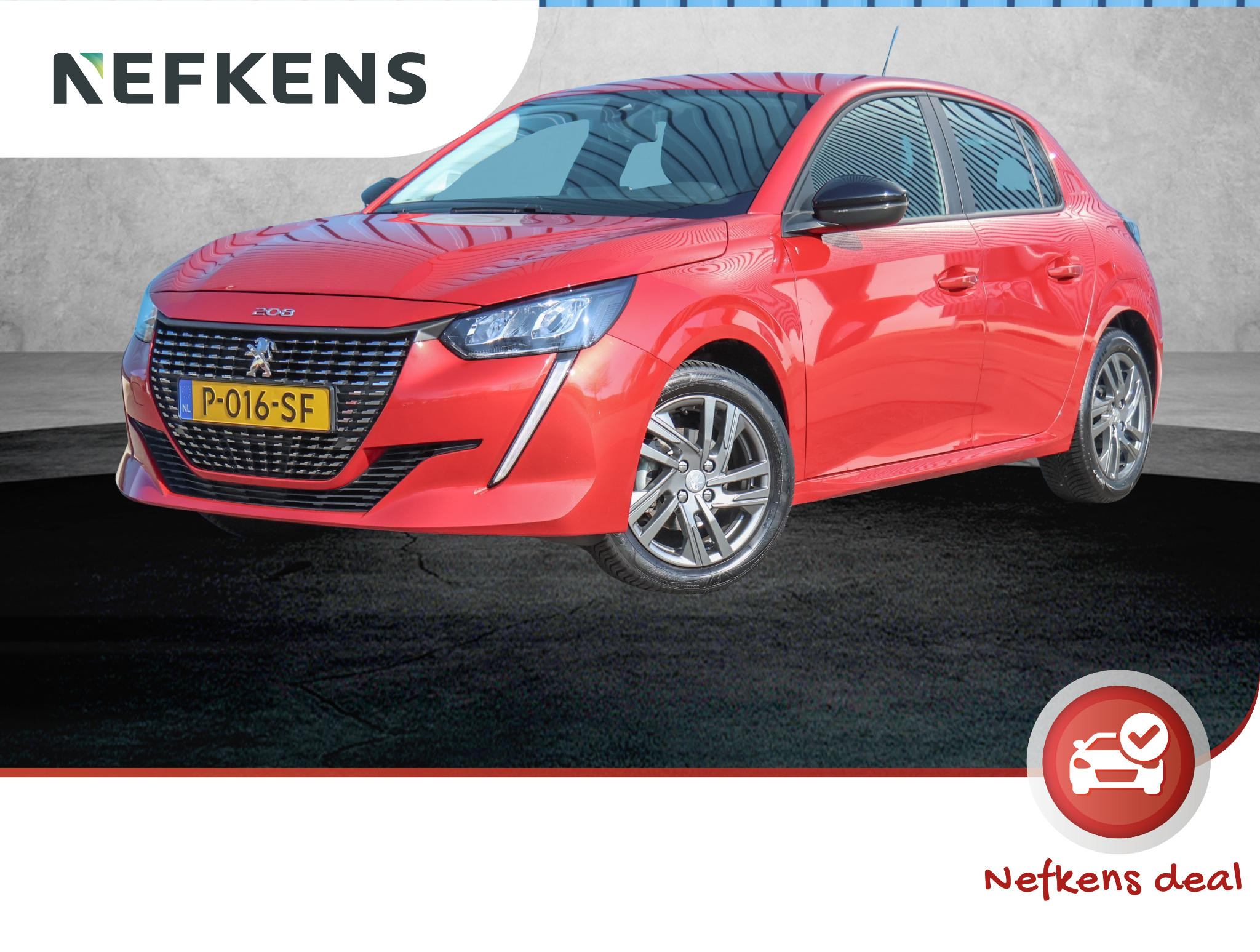 Peugeot 208 1.2 75PK Active Pack | Parkeersensoren Achter | CruiseControl | AppleCarPlay/AndroidAuto | ClimateControl | 16''LMV |