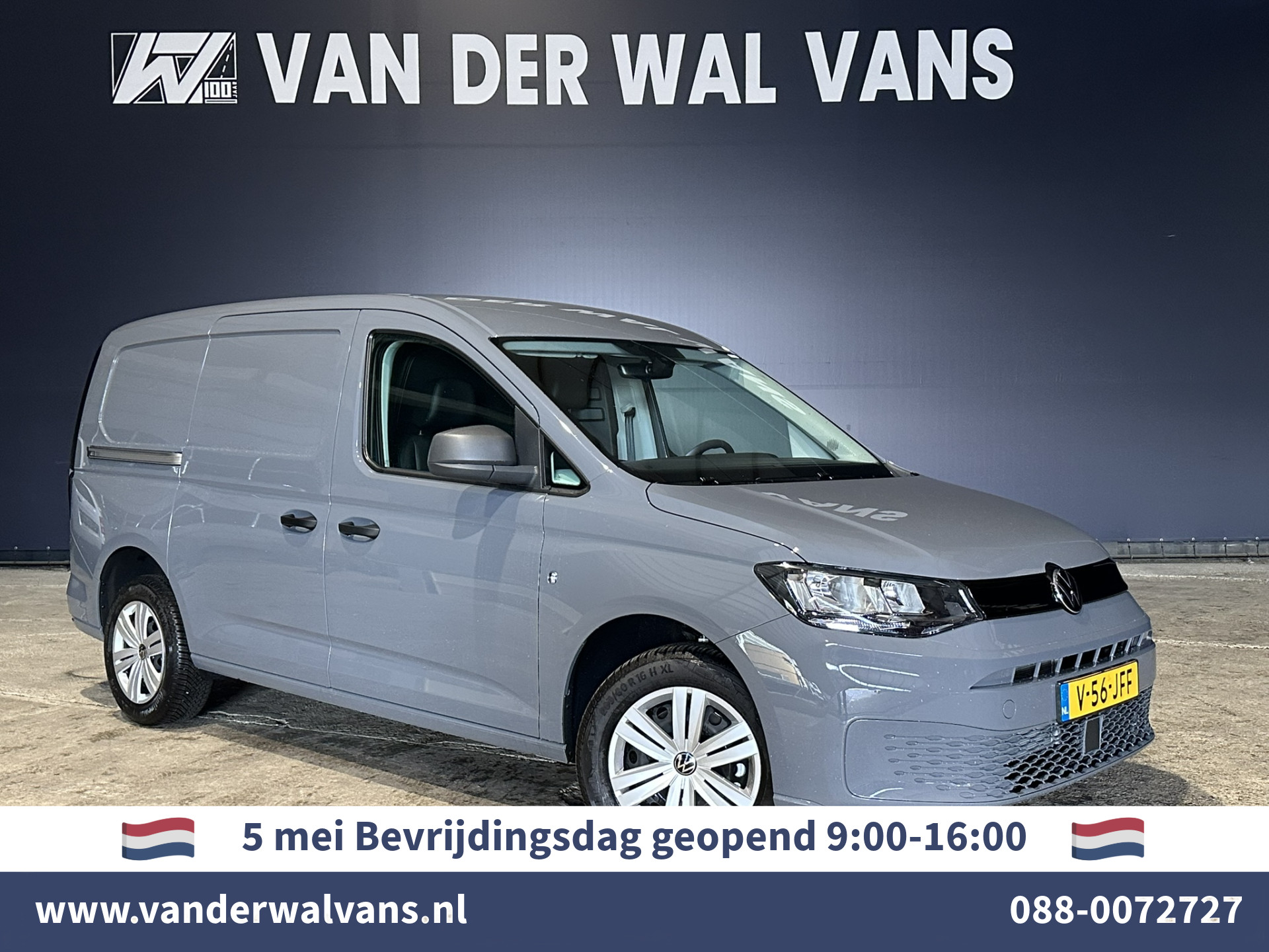 Volkswagen Caddy 1.5 TSI 114 pk Automaat Benzine motor L2H1 Maxi Fabrieksgarantie Euro6 Airco | Cruisecontrol | Apple Carplay Camera, android auto, parkeersensoren, lederen bekleding