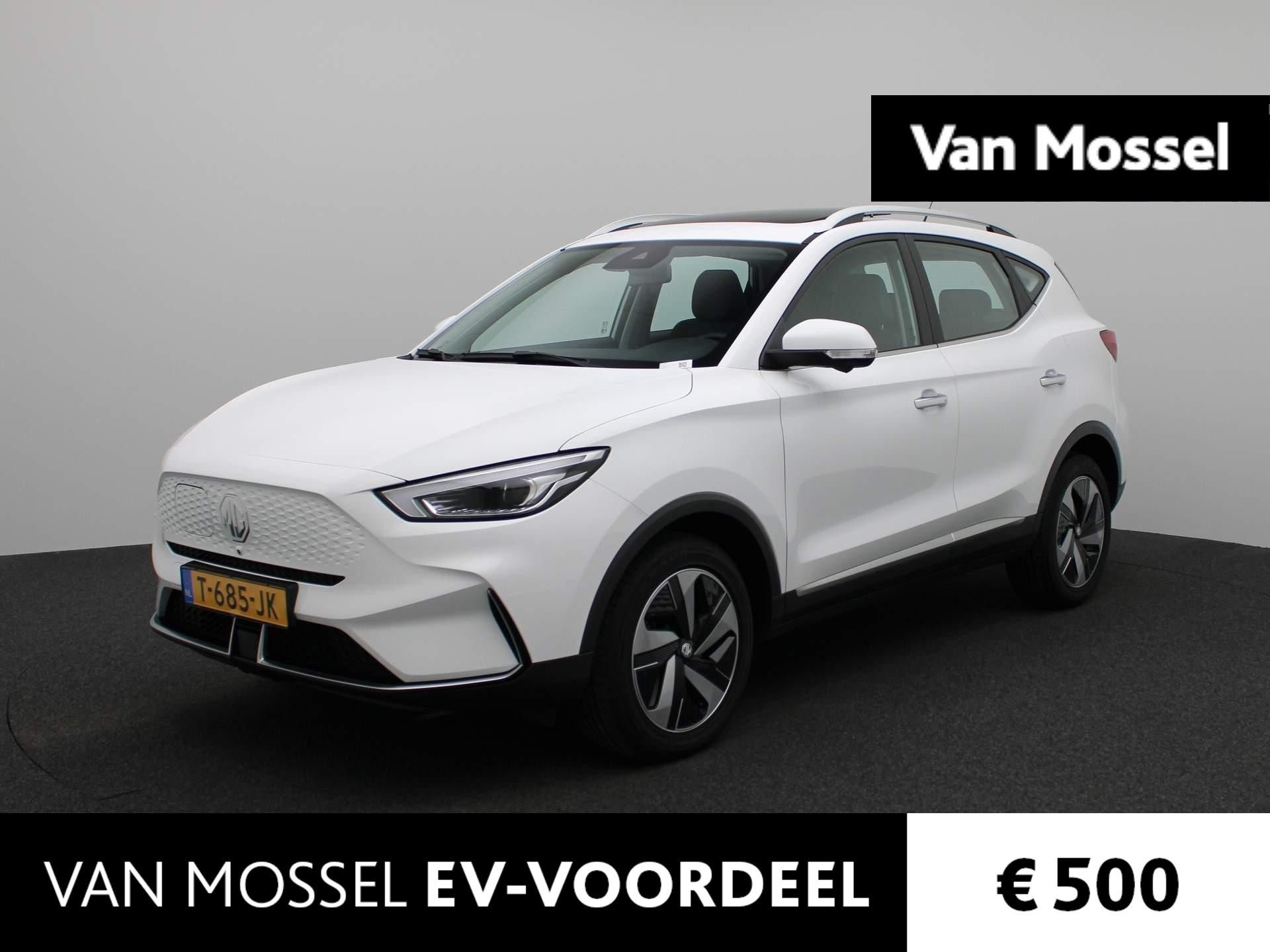 MG ZS-EV Standard Range Luxury 50 kWh | Leder | Panoramadak | Led Koplampen | Navi | 360 Camera | Stoelverwarming |
