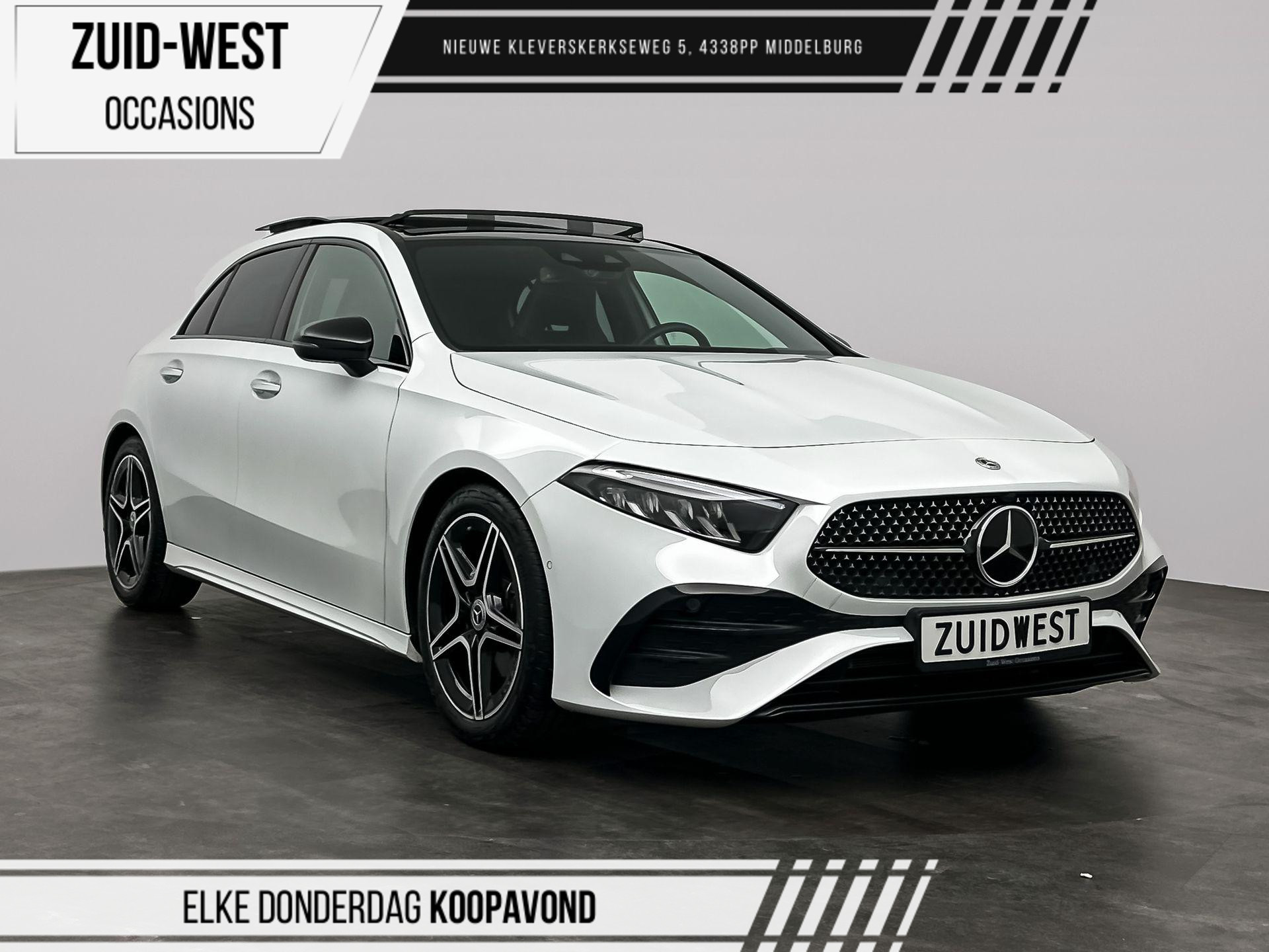 Mercedes-Benz A-Klasse 200 AMG Premium Pano ACC Sfeer Camera