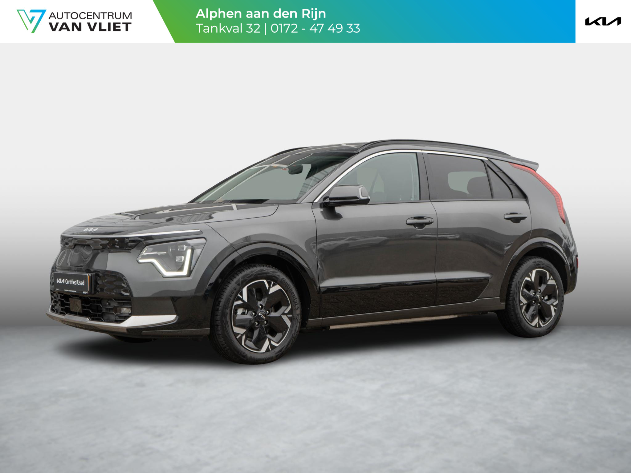 Kia Niro EV DynamicPlusLine 64.8 kWh Stoel stuur verwarming l Schuifkantel dak l Elektrische achterklep |