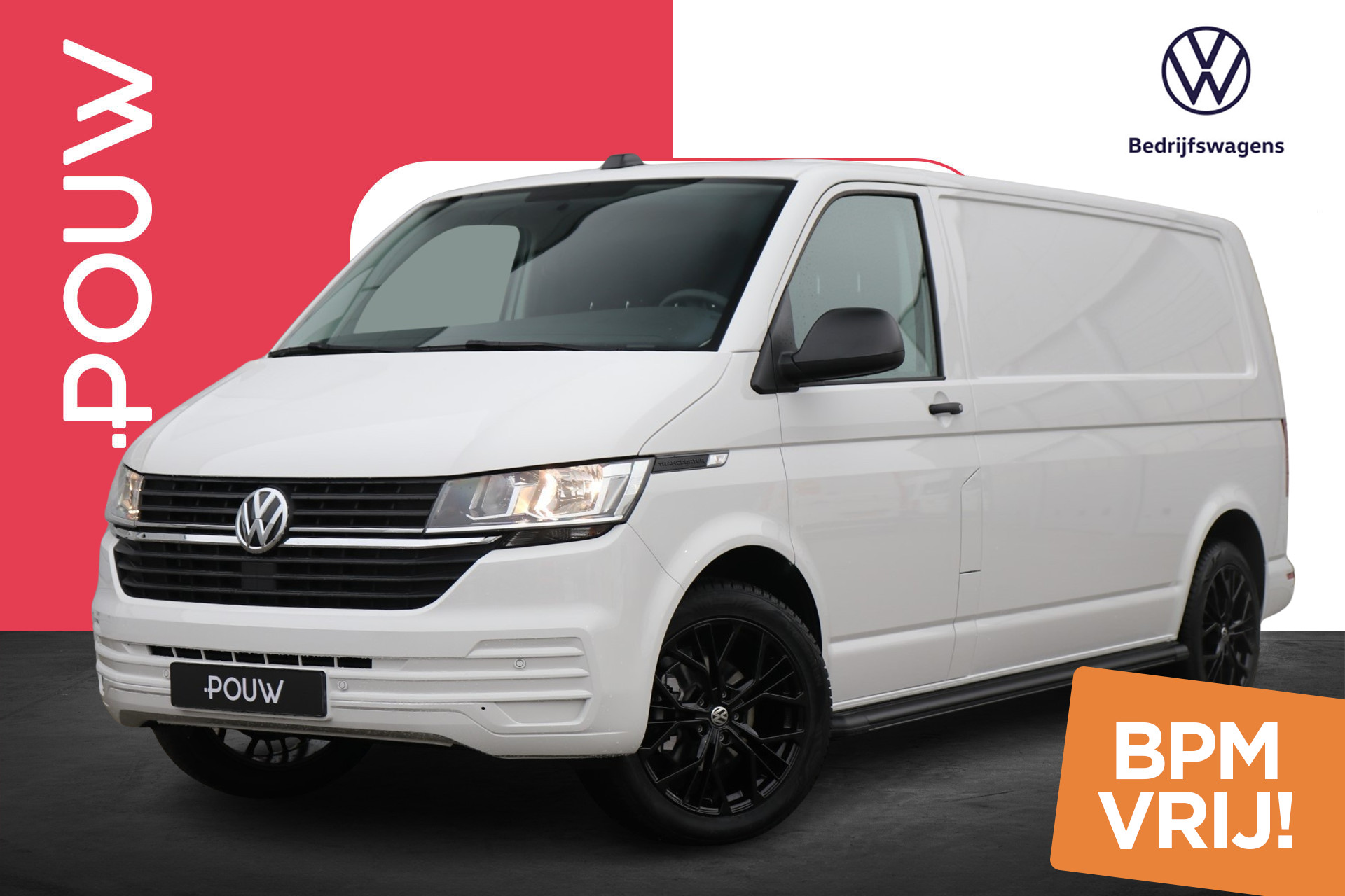 Volkswagen Transporter 2.0 TDI 150pk DSG L2H1 30 | App Connect Navigatie |19 Inch | Achteruitrijcamera | Stoelverwarming | Side Bars | Trekhaak