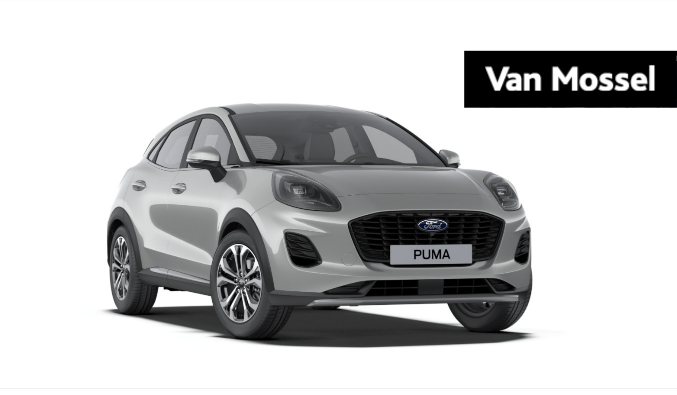 Ford Puma 1.0 EcoBoost Hybrid Titanium | Nu tegen 0.99% rente met Ford Options| FACELIFT | €4000,- FORD VOORDEEL | NU TE BESTELLEN | SOLAR SILVER |