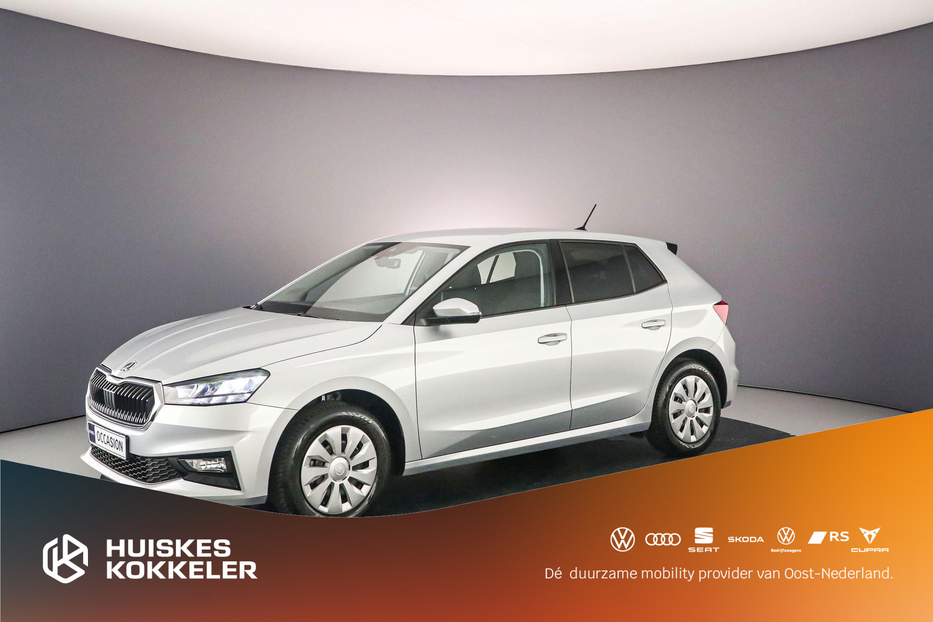 Škoda Fabia Selection 1.0 TSI 95pk Cruise control, Parkeersensor achter, Airco, DAB, Radio, App connect, Bluetooth, LED koplampen