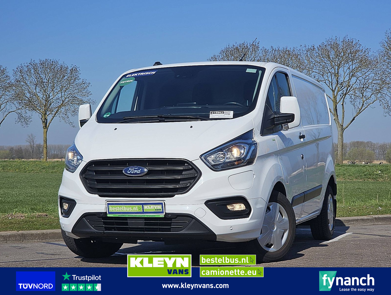 Ford Transit Custom L1 Benzine-Hybride !
