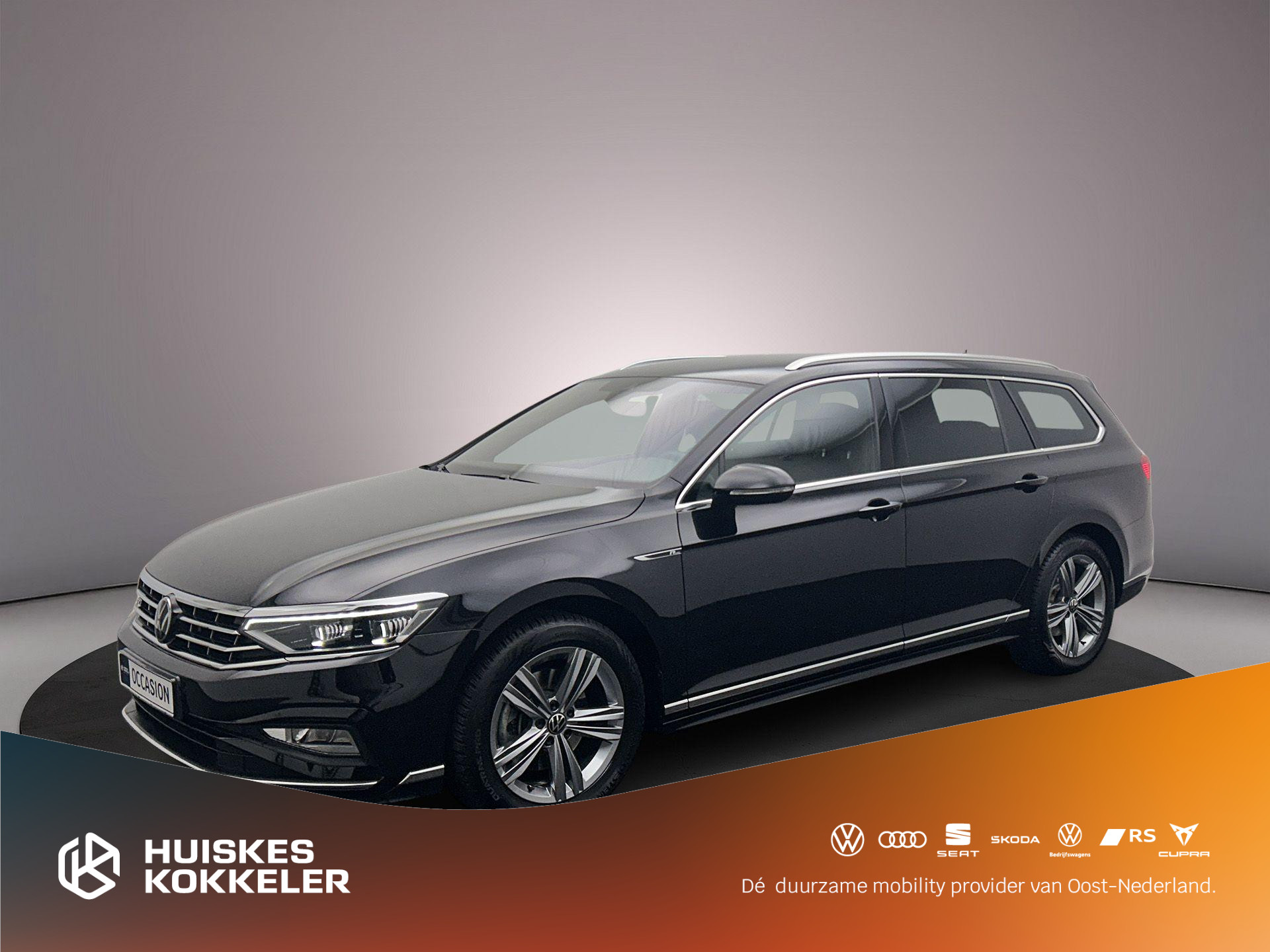 Volkswagen Passat Variant R-Line Business 1.5 TSI 150pk DSG Automaat Adaptive cruise control, Naviatie, Achteruitrijcamera, LED matrix koplampen, Stoelverwarming, Parkeersensoren