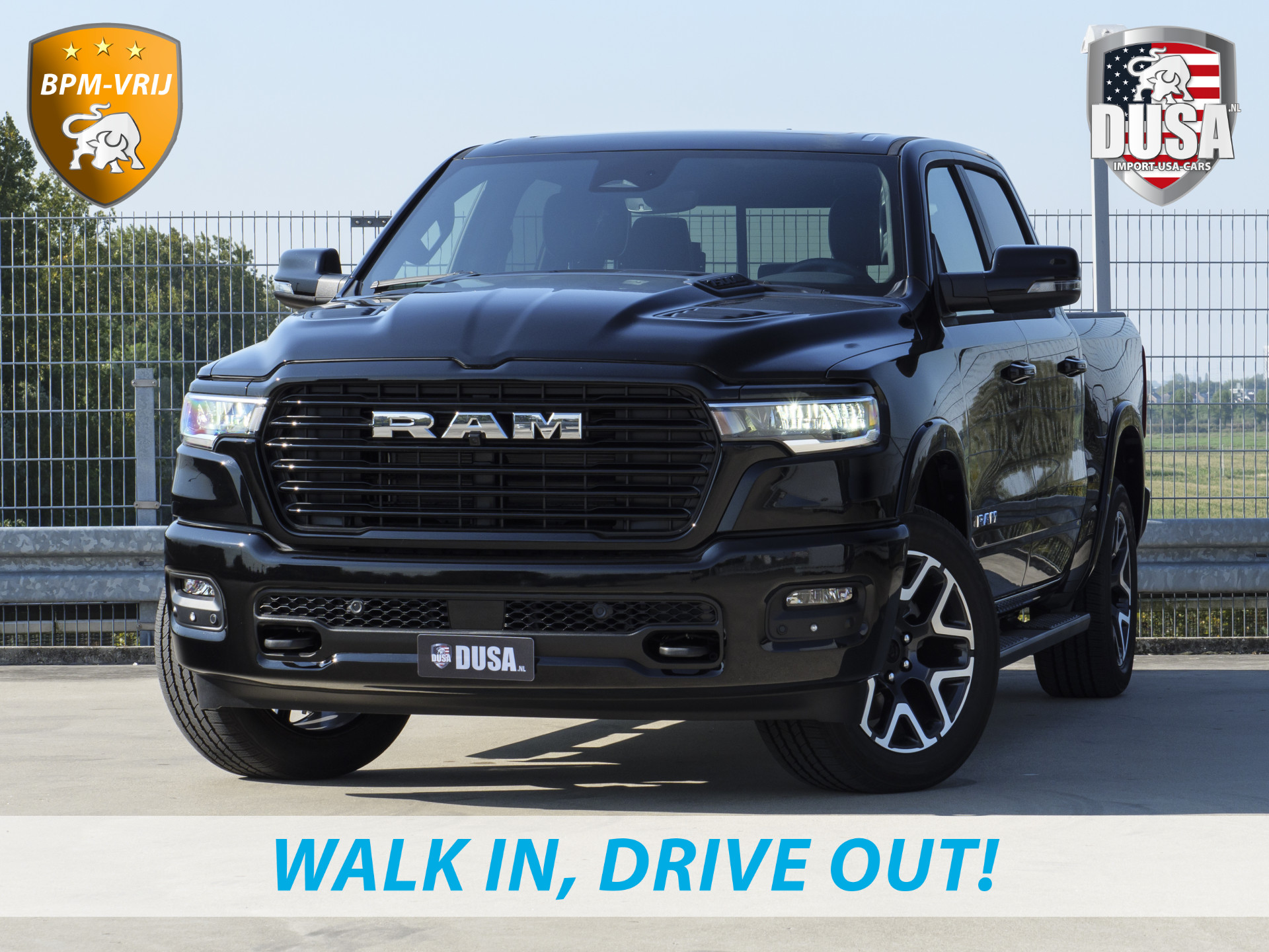 Dodge Ram 1500 | Laramie | Sport | Crew Cab | 4X4 | 2025 | Panorama | 12-inch Touchscreen | Sport Package | INCL BPM-VOORDEEL Getoonde accessoires zijn verkrijgbaar tegen meerprijs