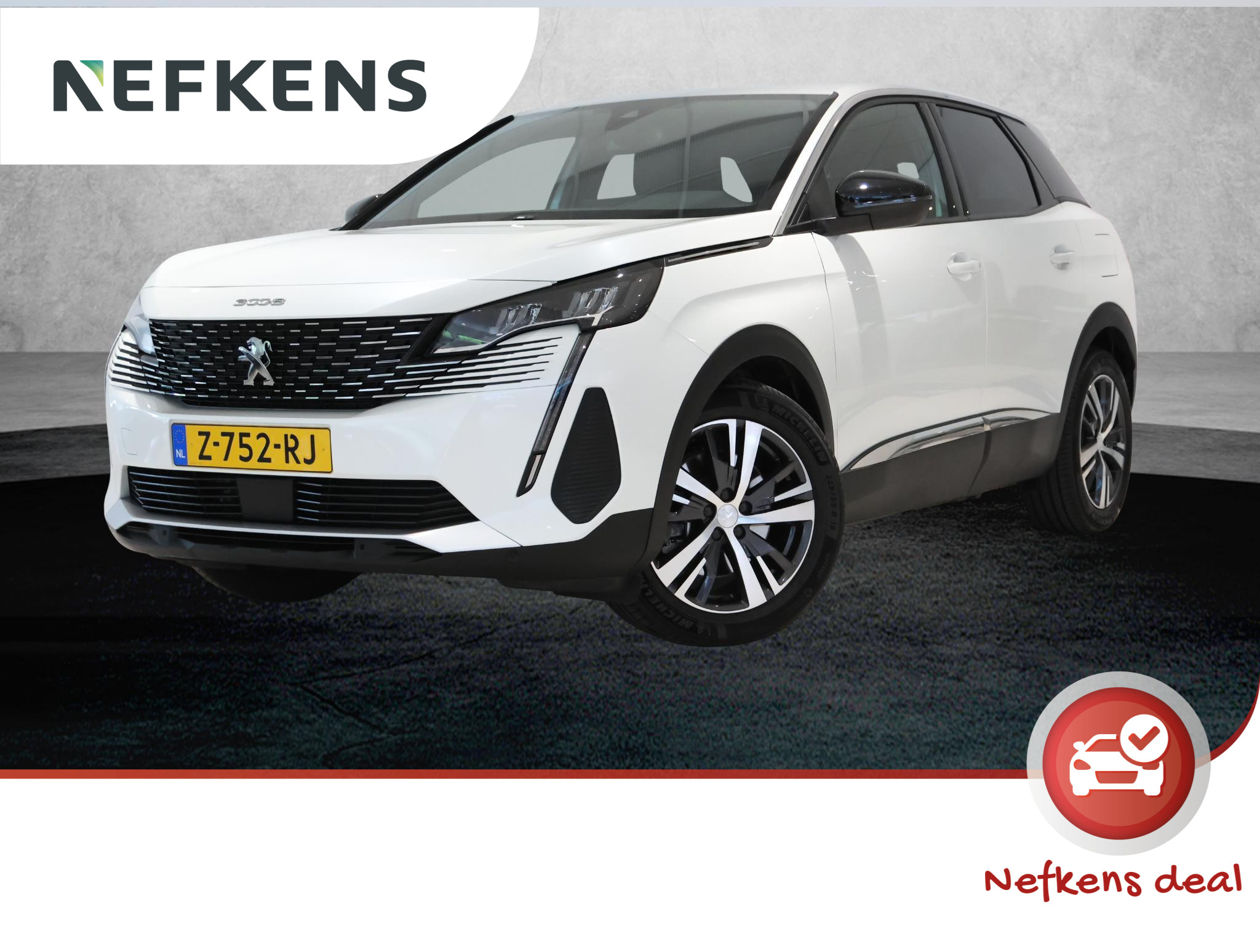 Peugeot 3008 SUV 1.6 HYbrid 180 pk Allure Pack Business | Navigatie | Parkeerhulp voor en achter | Keyless Entry