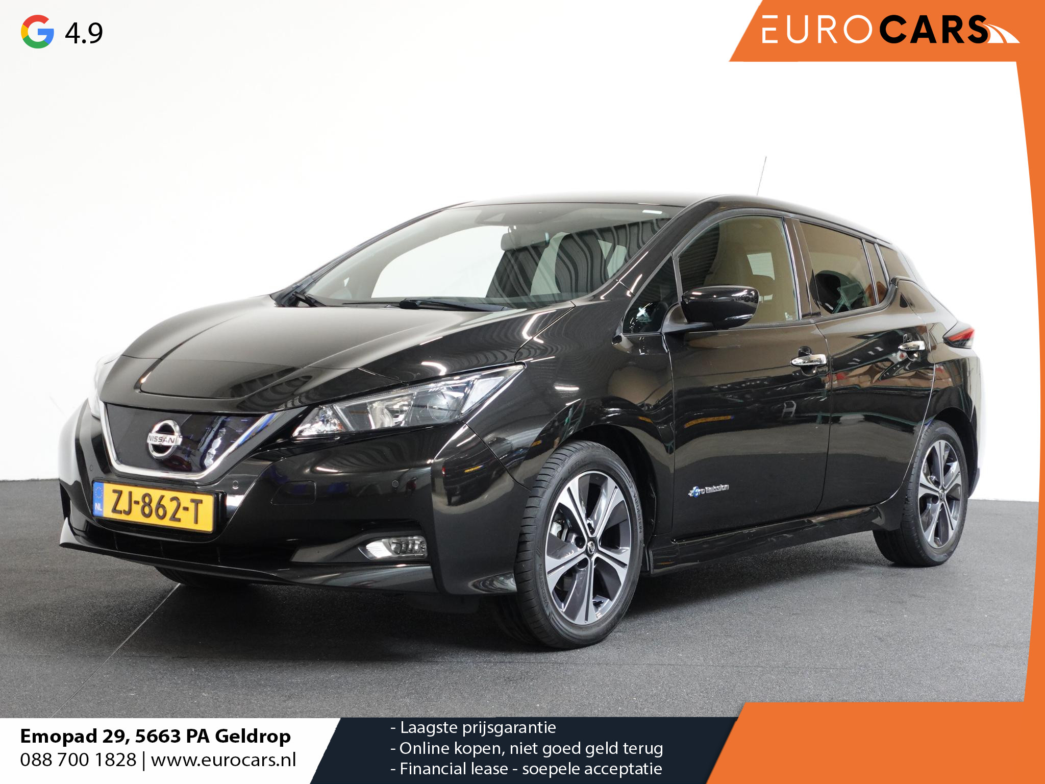Nissan Leaf N-Connecta 40 kWh Navigatie Bluetooth Cruise Control Lichtmetalen Velgen