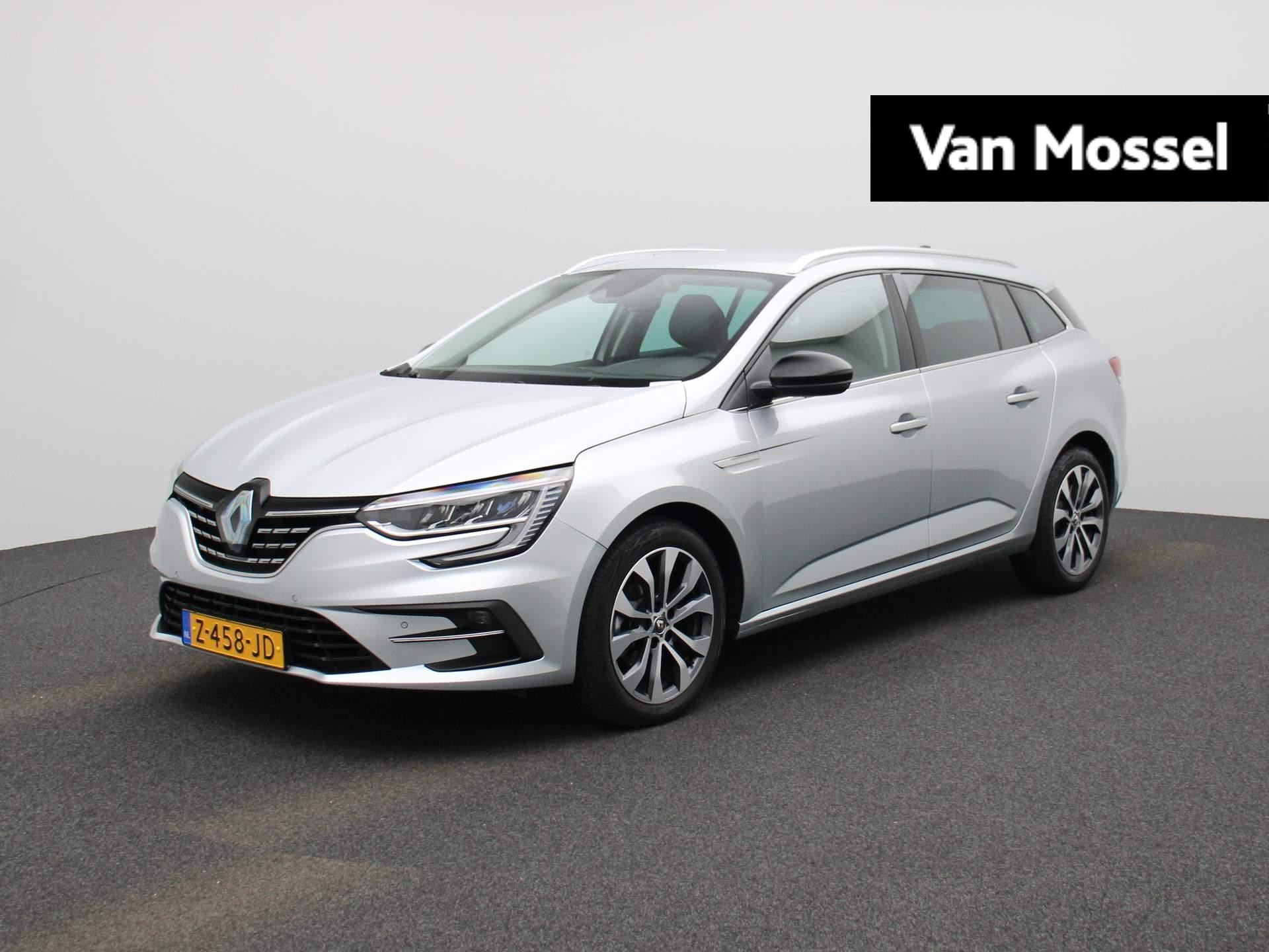 Renault Mégane Estate 1.3 TCe 140Pk Techno | 1700kg Trekvermogen | Half-Leder | Navigatie | Climate Control | Parkeersensoren & Camera | Parkeersensoren| LED | Keyless Entry