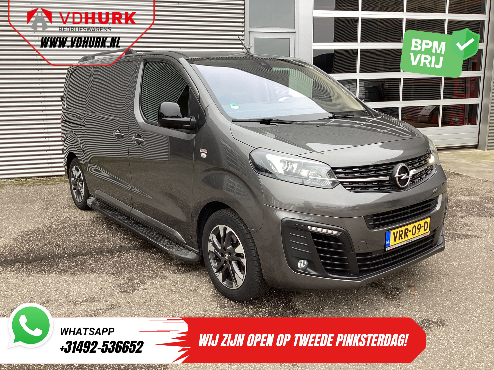 Opel Vivaro 2.0 CDTI 180 pk L2 Aut. BPM VRIJ! 2x Schuifdeur/ Xenon/ Climate/ LMV/ Standkachel/ Carplay/ Camera/ Sidesteps/ Roofrails