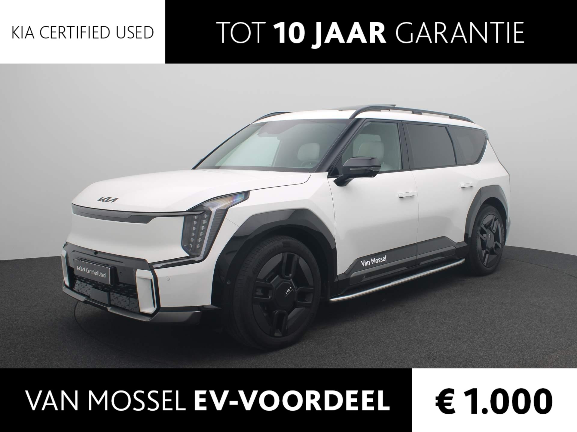 Kia EV9 Launch Edition GT-Line AWD 99.8 kWh | Navigatie | Climate Control | Lm velgen | Parkeersensoren | Camera | Trekhaak | AWD | Glasdak | FULL OPTIONS!