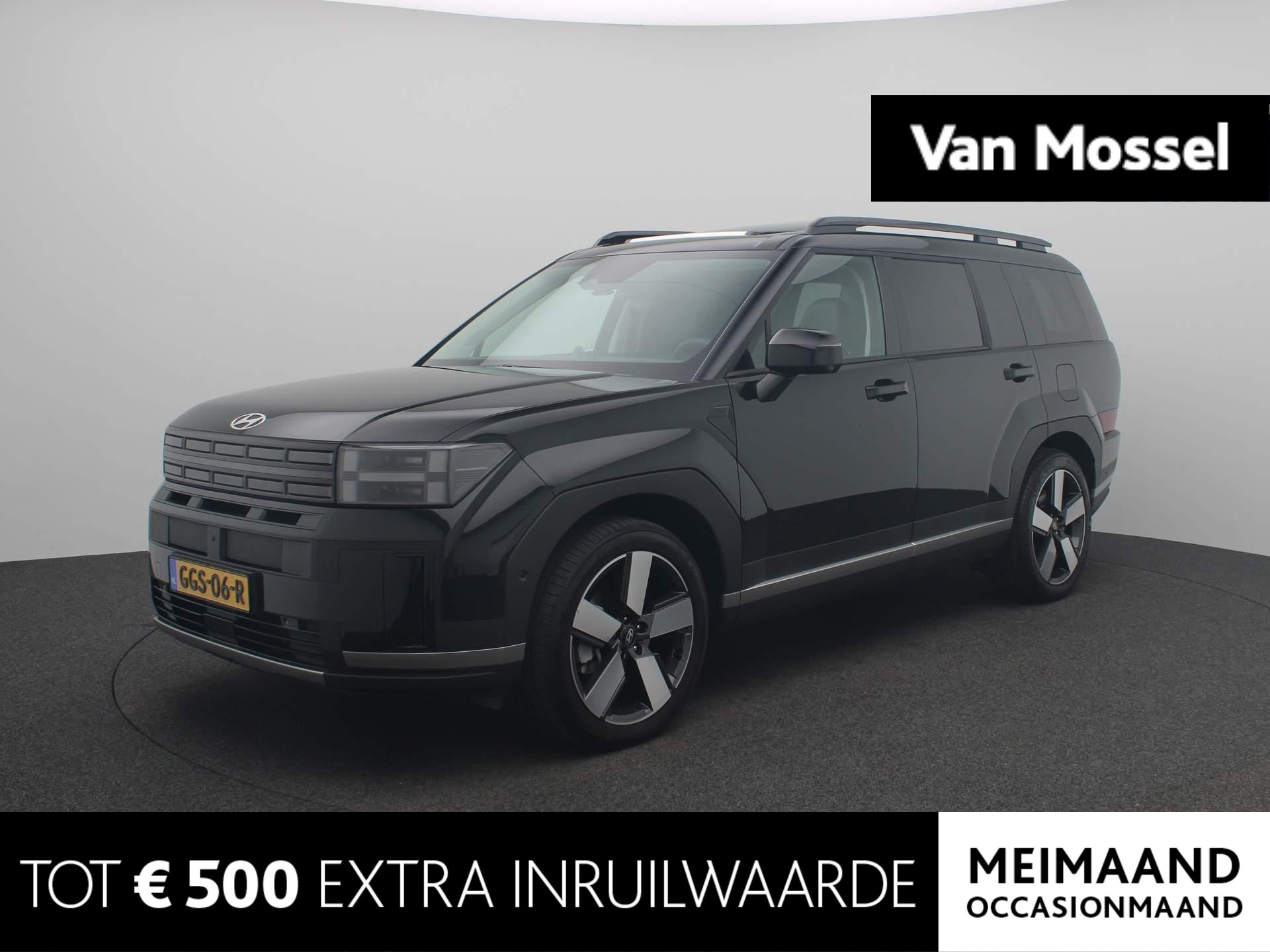 Hyundai Santa Fe 1.6 T-GDI HEV Premium Sky | Panormadak | 7 persoons | Dodehoek camera|