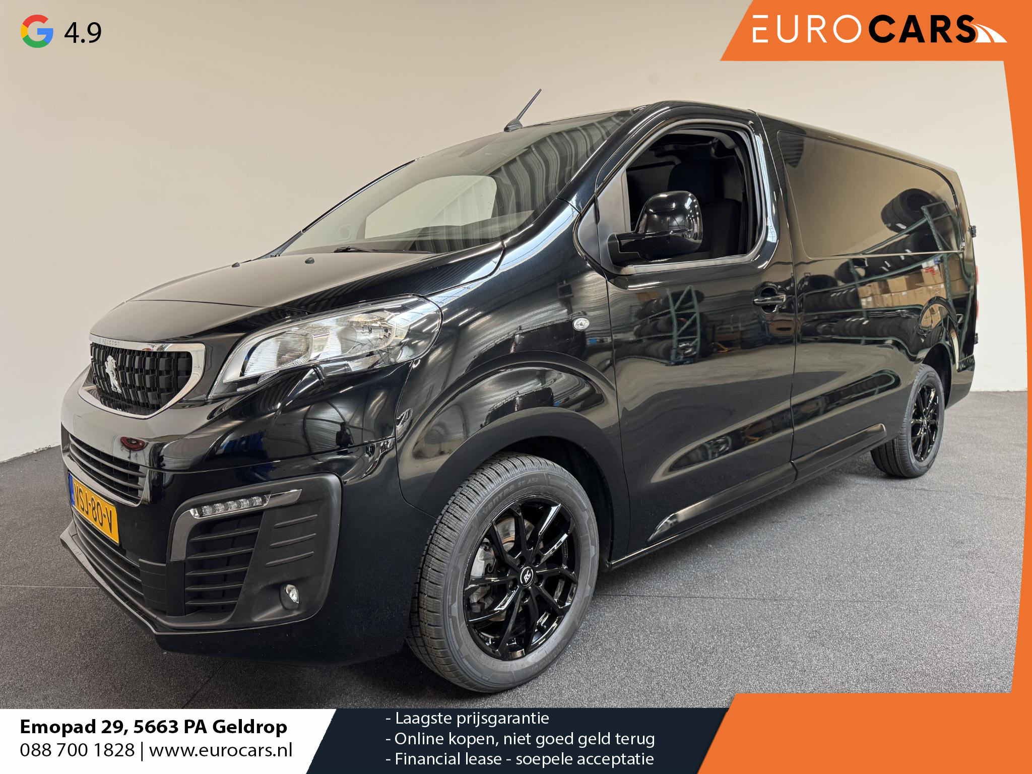 Peugeot Expert 180pk Automaat L3 Long Premium Sport Edition Navigatie Camera Airco Cruise control
