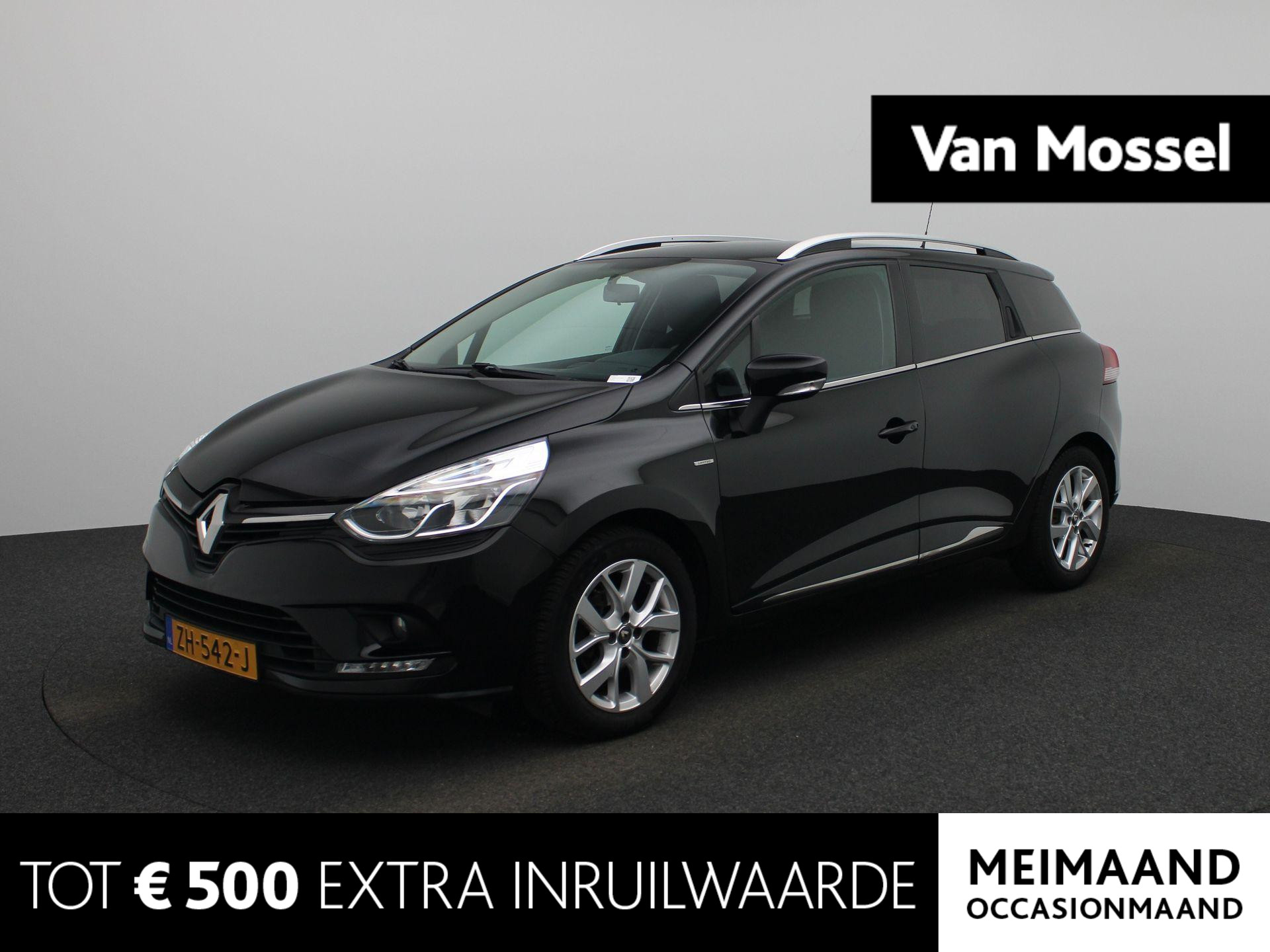 Renault Clio Estate 0.9 TCe Limited NAVIGATIE | PDC | CRUISE | LICHTMETALEN VELGEN | AIRCO | 12 MAANDEN BOVAG GARANTIE | DEALER ONDERHOUDEN | BLUETOOTH |
