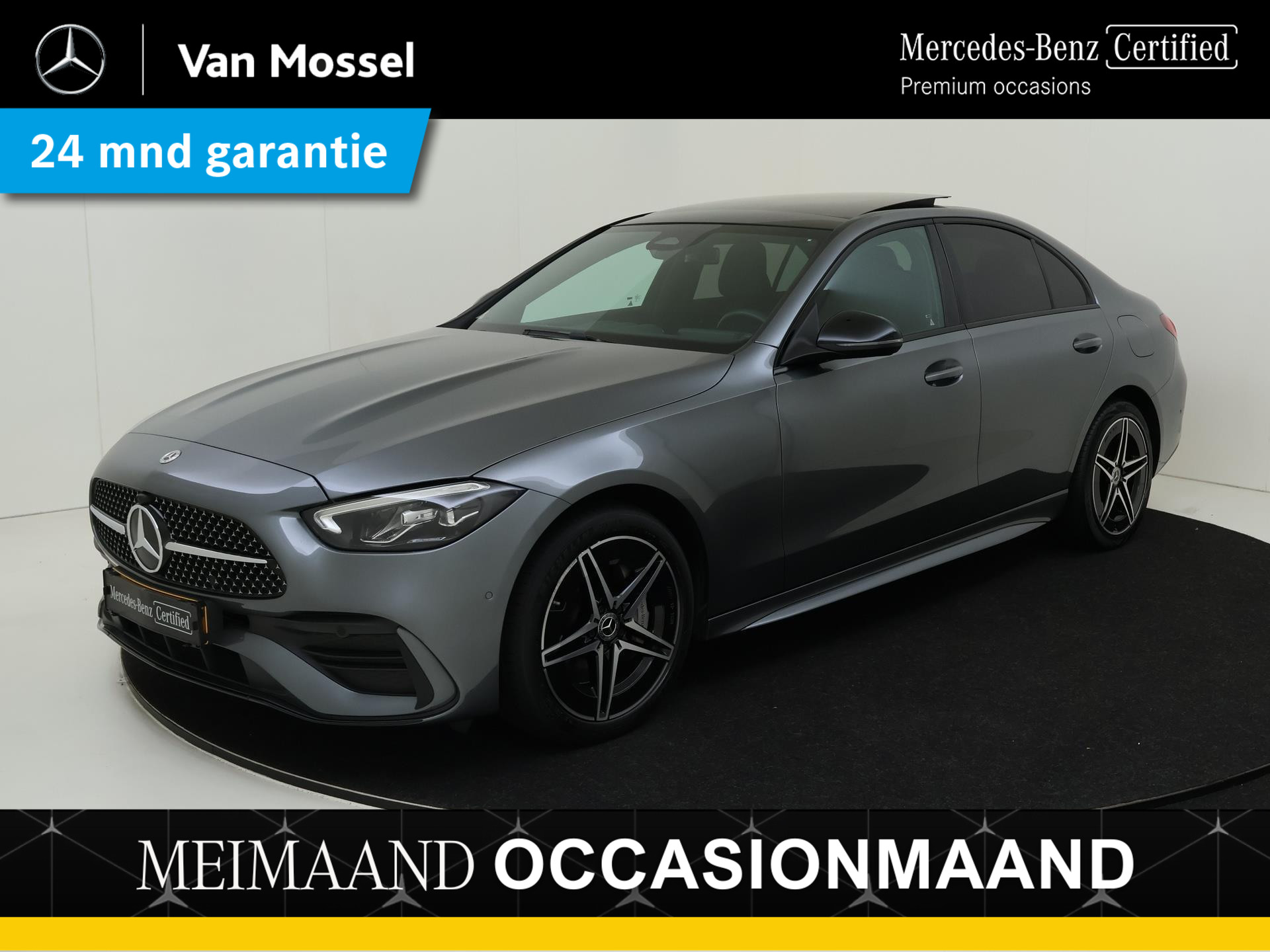 Mercedes-Benz C-Klasse 300 e AMG Line / Panoramadak/ Night / Stoelverwarming /