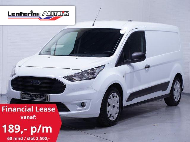 Ford Transit Connect 1.5 EcoBlue 100 pk L2 Trend Navi, Camera Inrichting Laadruimte, Trekhaak, PDC achter, NAP, 1e Eig.