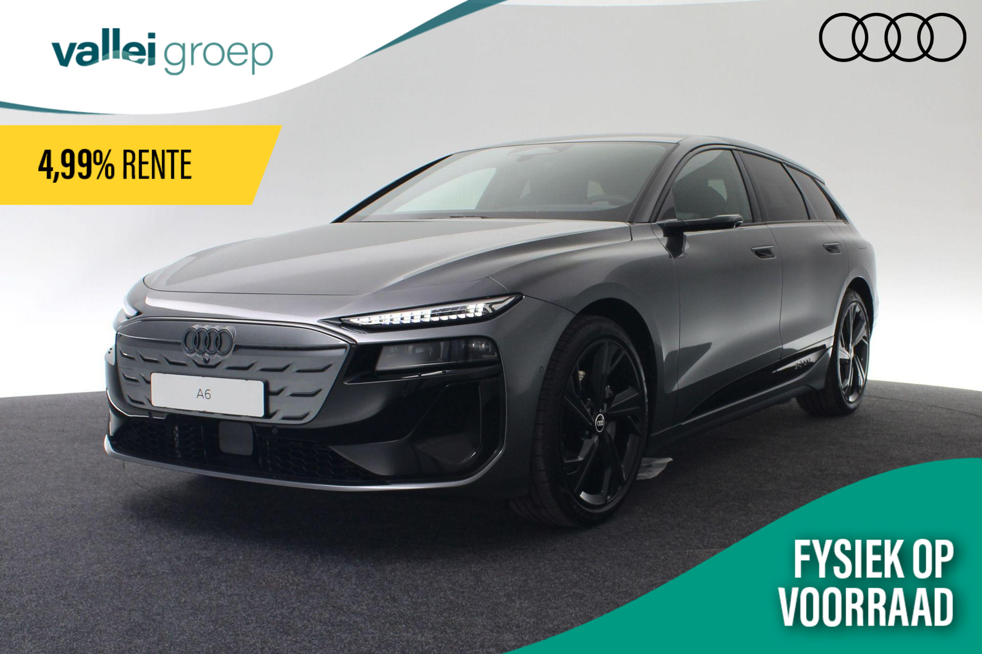 Audi A6 Avant S edition etron 100kWh 270 kW / 367 pk | B&O premium soundsysteem | Audi virtual mirrors | Panorama-glasdak
