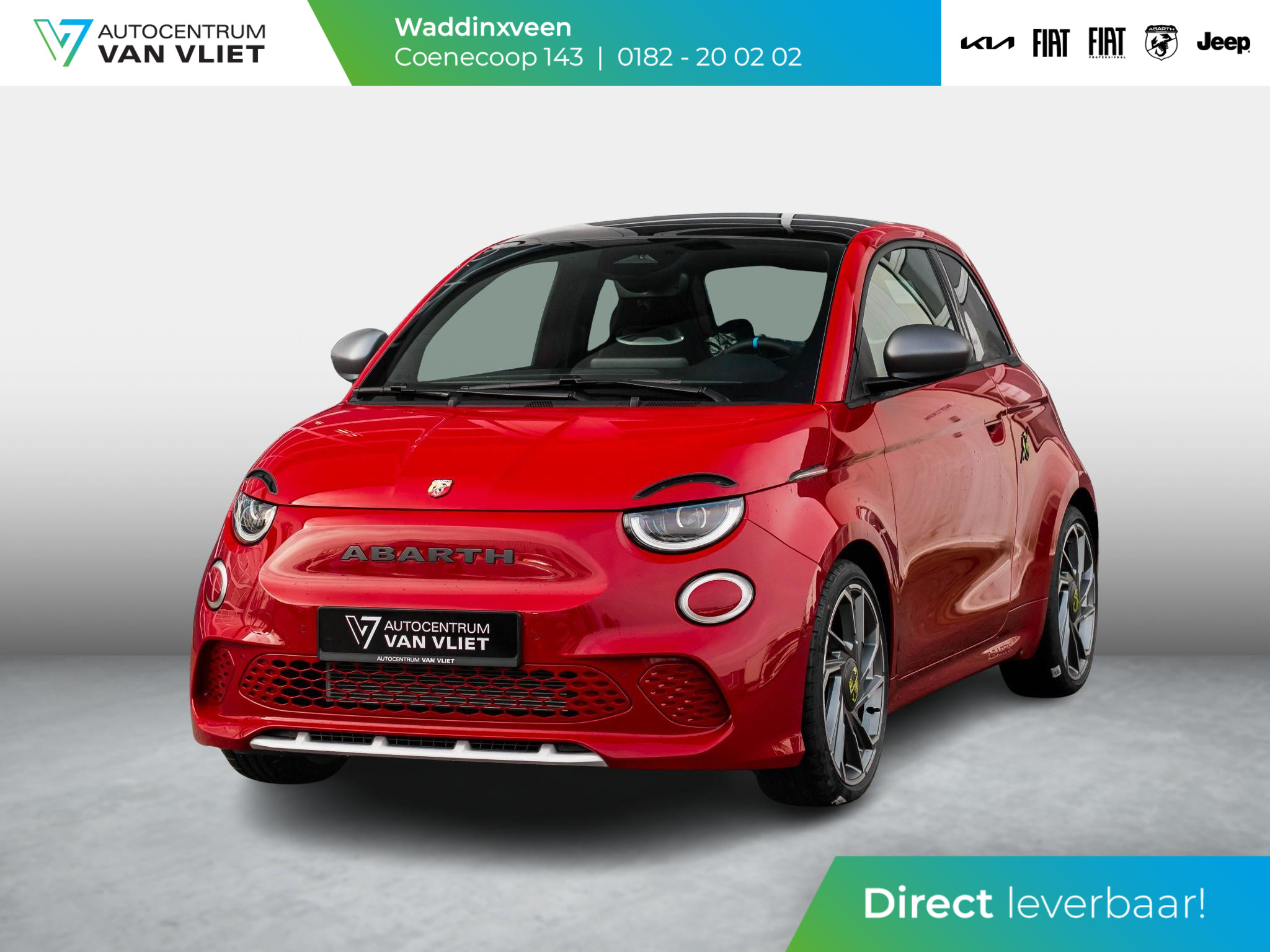 Abarth 500e Turismo 42 kWh | Uit voorraad leverbaar | Camera | Clima | Apple Carplay | JBL Sound | Navi | 18" | Winter Pack