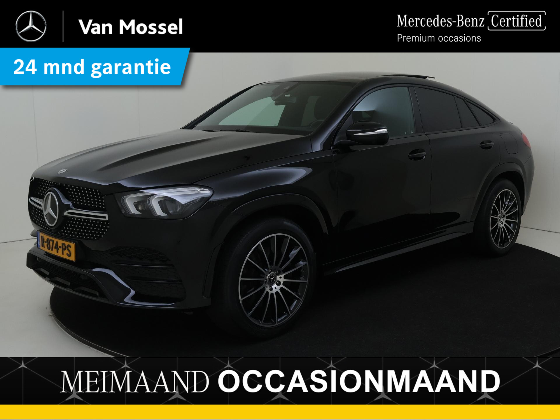 Mercedes-Benz GLE Coupé 350 e 4MATIC Premium / Stoelverwarming / 360Graden-Camera/ Panaroma-schuifdak / Trekhaak / Elektrische-stoelen /