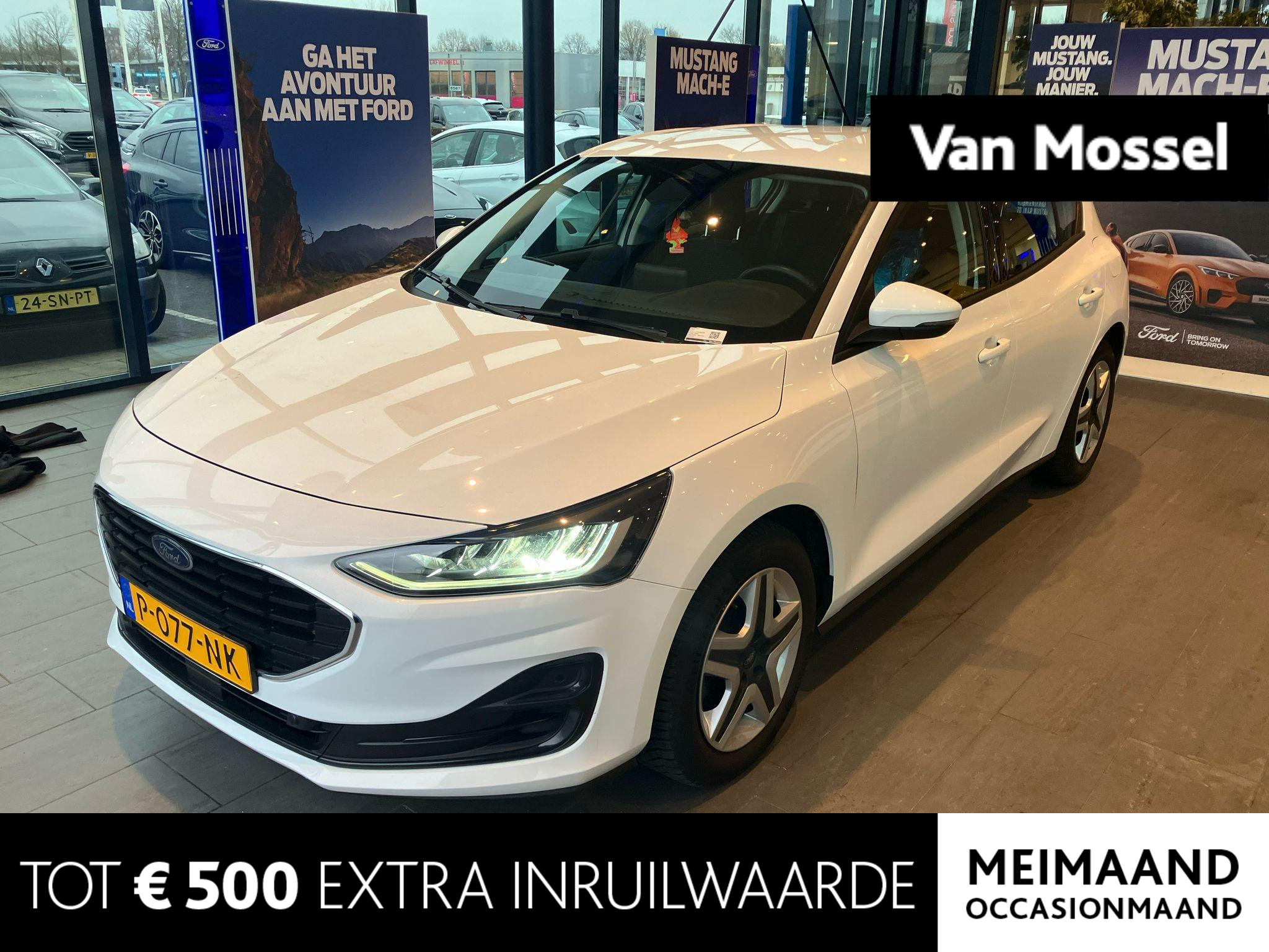 Ford Focus 1.0 EcoBoost Hybrid Connected PDC | LMV | Cruise Control | Navigatie | Airco | Apple Carplay | Elek. pakket