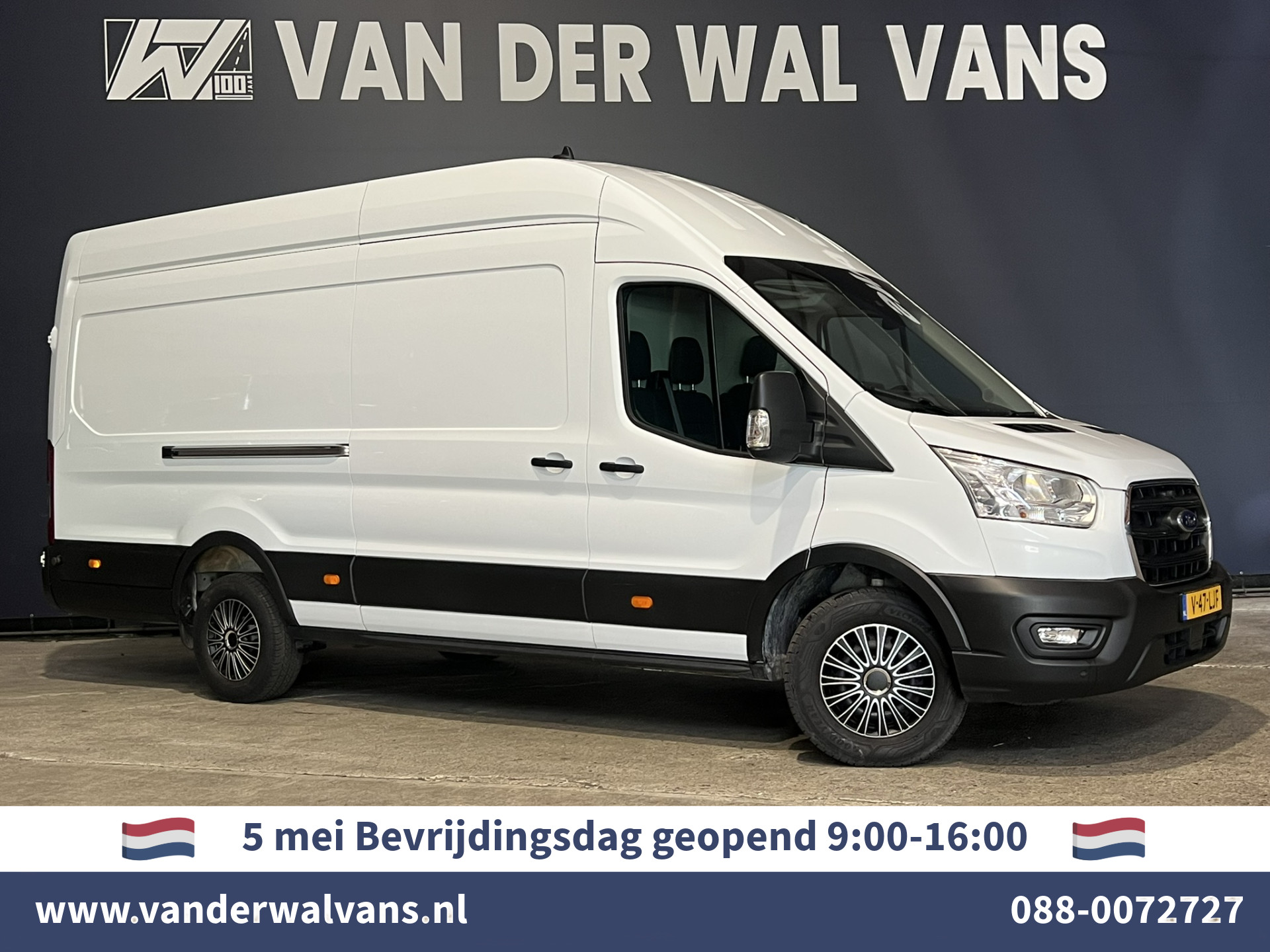 Ford Transit 2.0 TDCI 131pk L4H3 Jumbo Euro6 Airco | Camera | Navigatie | Apple Carplay | Cruisecontrol Android Auto, Stoelverwarming, Verwarmde voorruit, Parkeersensoren, Bijrijdersbank