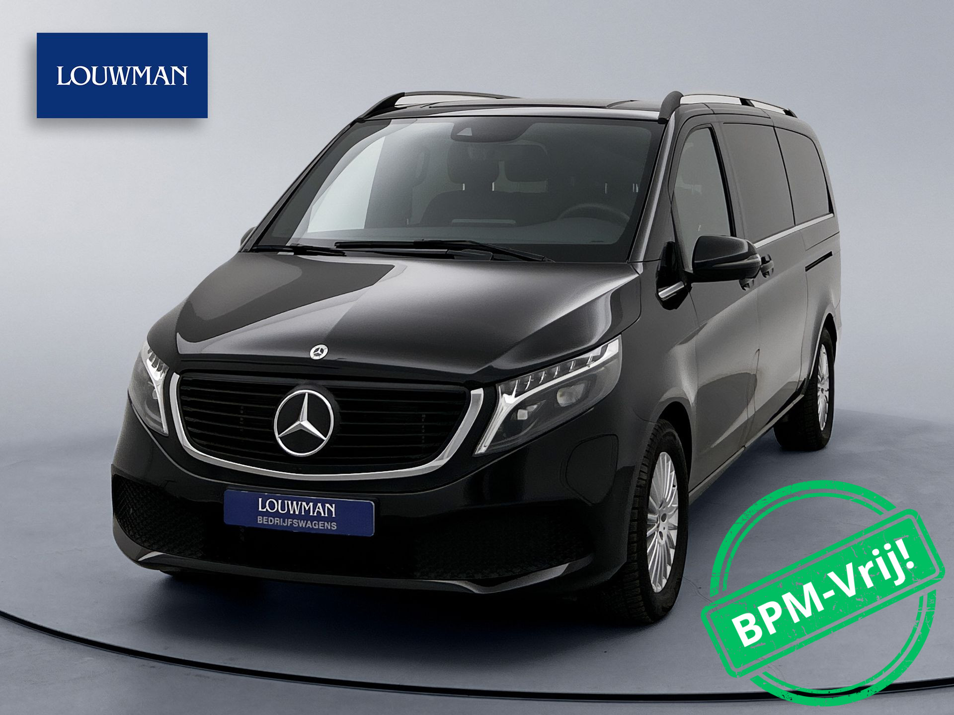 Mercedes-Benz EQV 300 Extra Lang 90kWh 8 Zitplaatsen Elektrische Schuifdeuren Leder 360 Camera