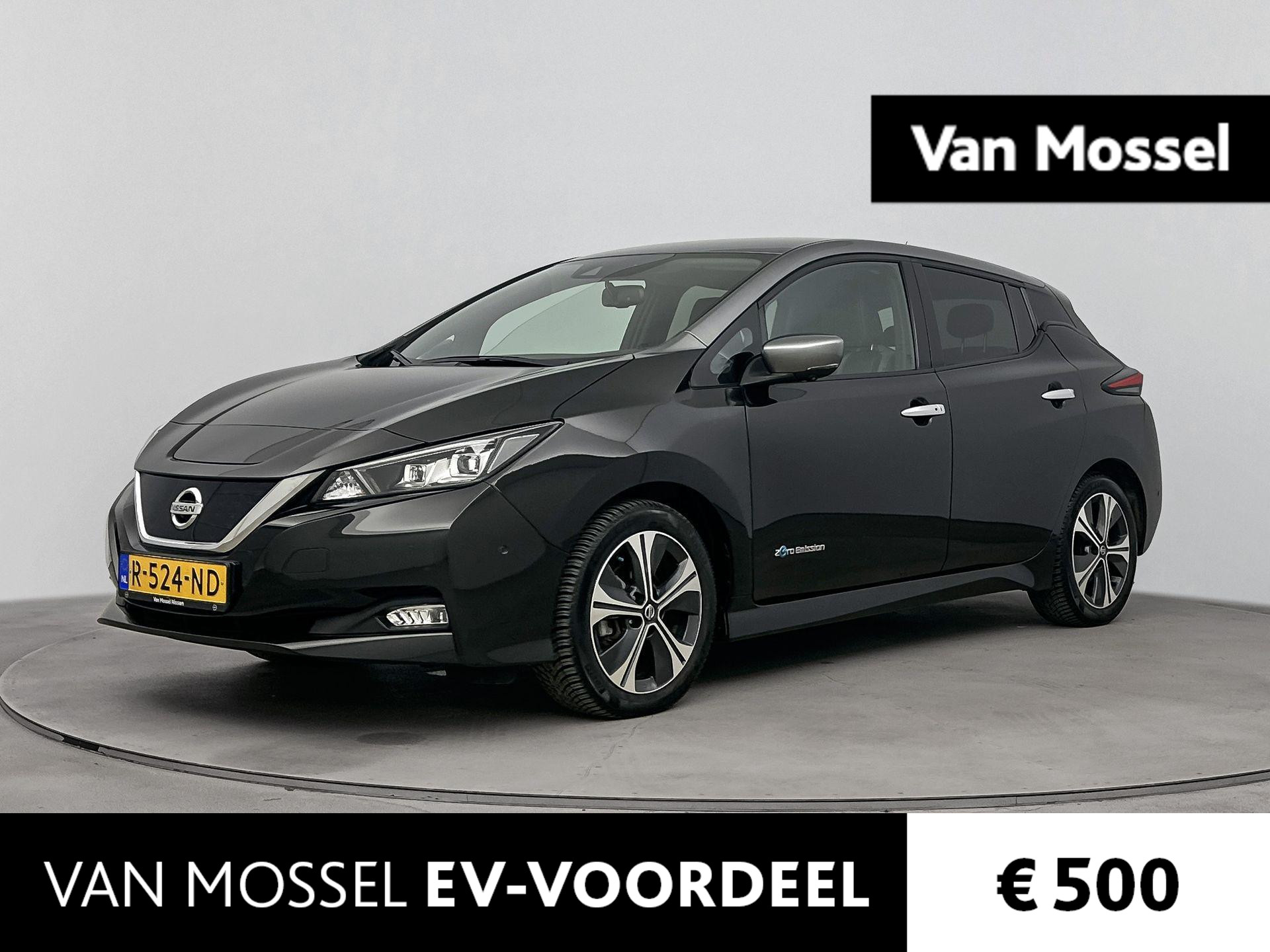 Nissan Leaf Tekna 40 kWh 150PK | ProPILOT | 360 Camera | Stoelverwarming | Navigatie | LED | Lichtmetalen velgen 17"