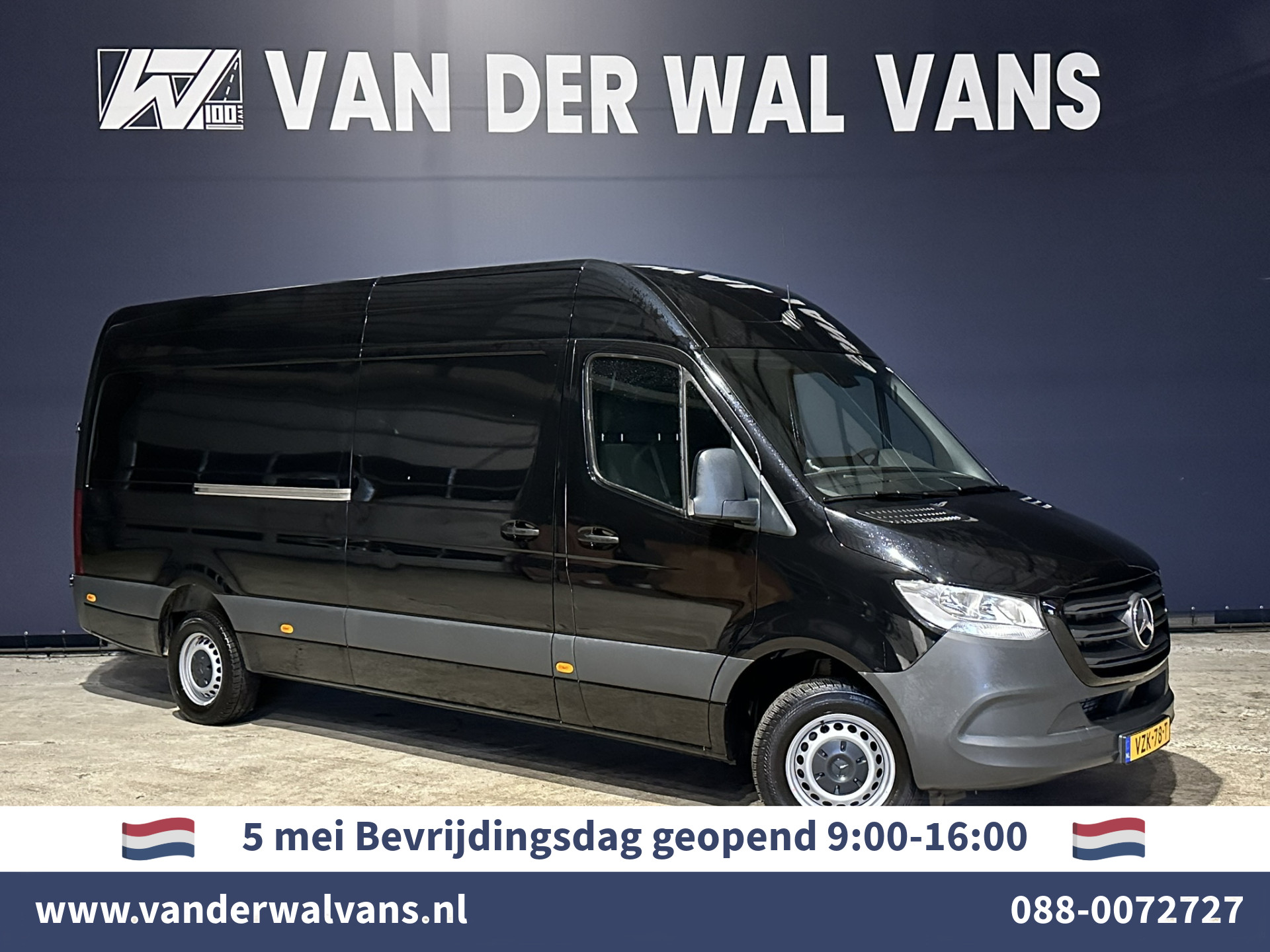 Mercedes-Benz Sprinter 317 CDI 170pk L3H2 Euro6 ** Airco | Camera | Chauffeursstoel | Stoelverwarming, MBUX Apple carplay, Android auto, cruisecontrol, bijrijdersbank