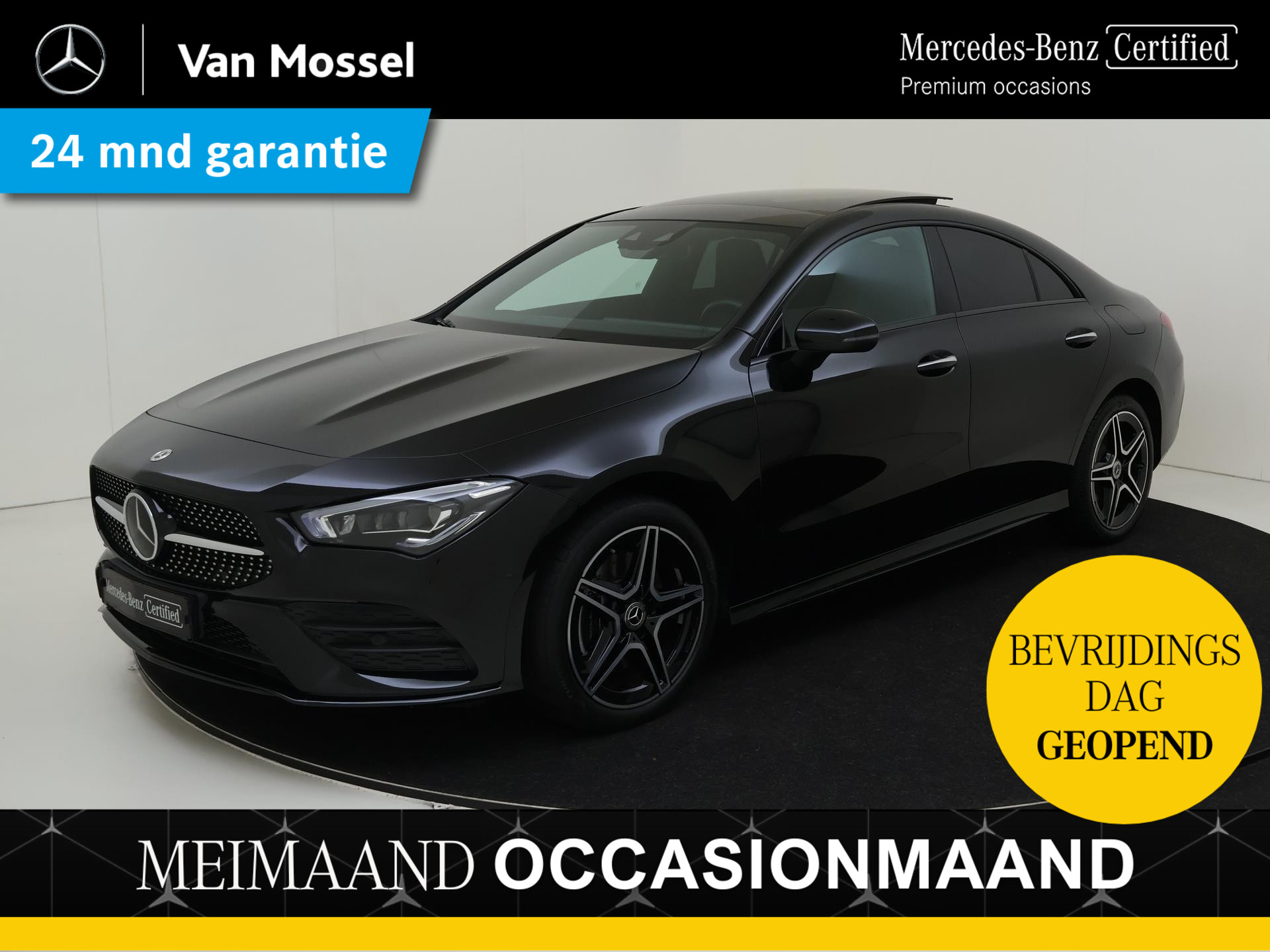 Mercedes-Benz CLA 250 e Business Solution AMG Limited Premium Plus /Panoramadak /Rijassistentiepakket /Night pakket /18 Inch
