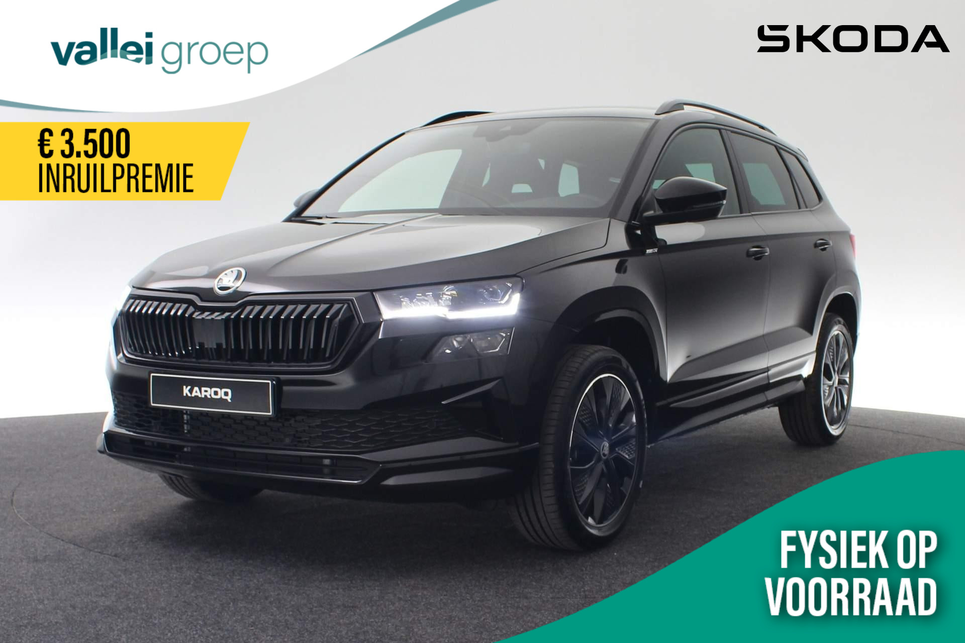 Škoda Karoq Sportline Business 1.5 TSI 110 kW / 150PK DSG | Camera | Stoelverwarming | Trekhaak | Side Assist | 18 inch