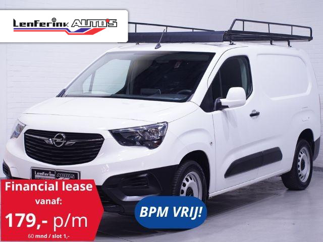 Opel Combo 1.6D 100 pk L2H1 Edition Navi, Trekhaak Airco, Cruise Control, Imperiaal, NAP, 2-Zits