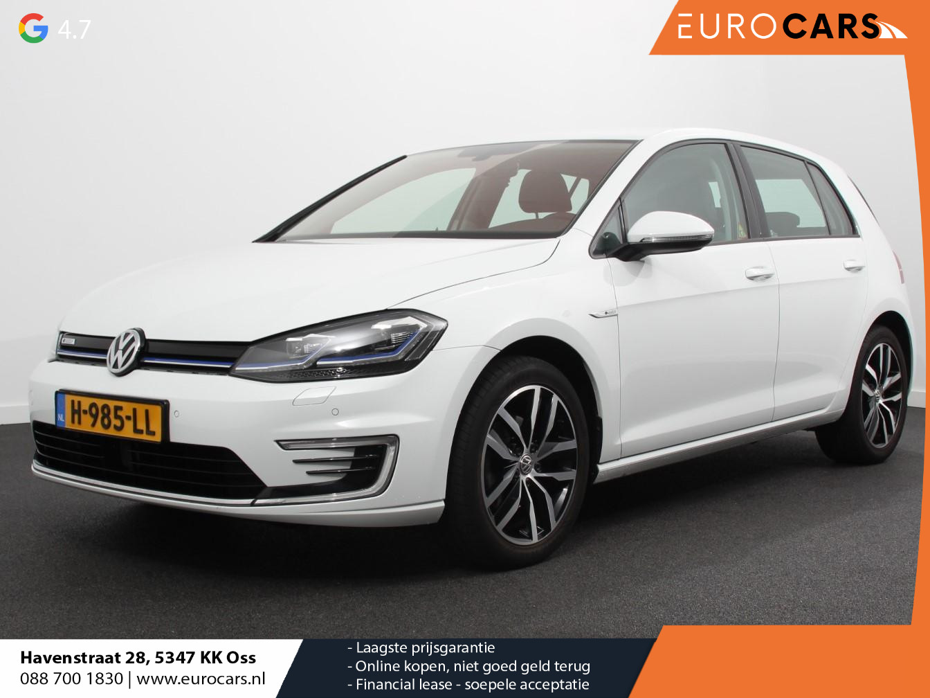 Volkswagen e-Golf e-Golf Edition | Digitale Cockpit | Navigatie | Climate Control | Cruise control adaptief | Camera | Parkeer sensoren | Lichtmetalen Velgen 17" |