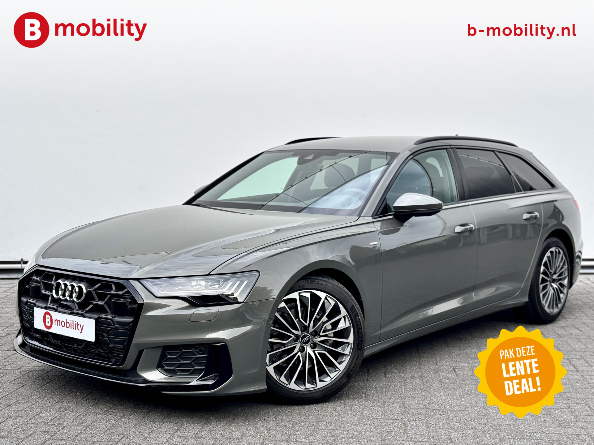 Audi A6 Avant 40 TFSI S edition 204PK Competition DSG Automaat NL Auto Nieuwpr. €74.296,- | Adaptive Cruise Control | Achteruitrijcamera | Bang&Olufsen | Apple CarPlay