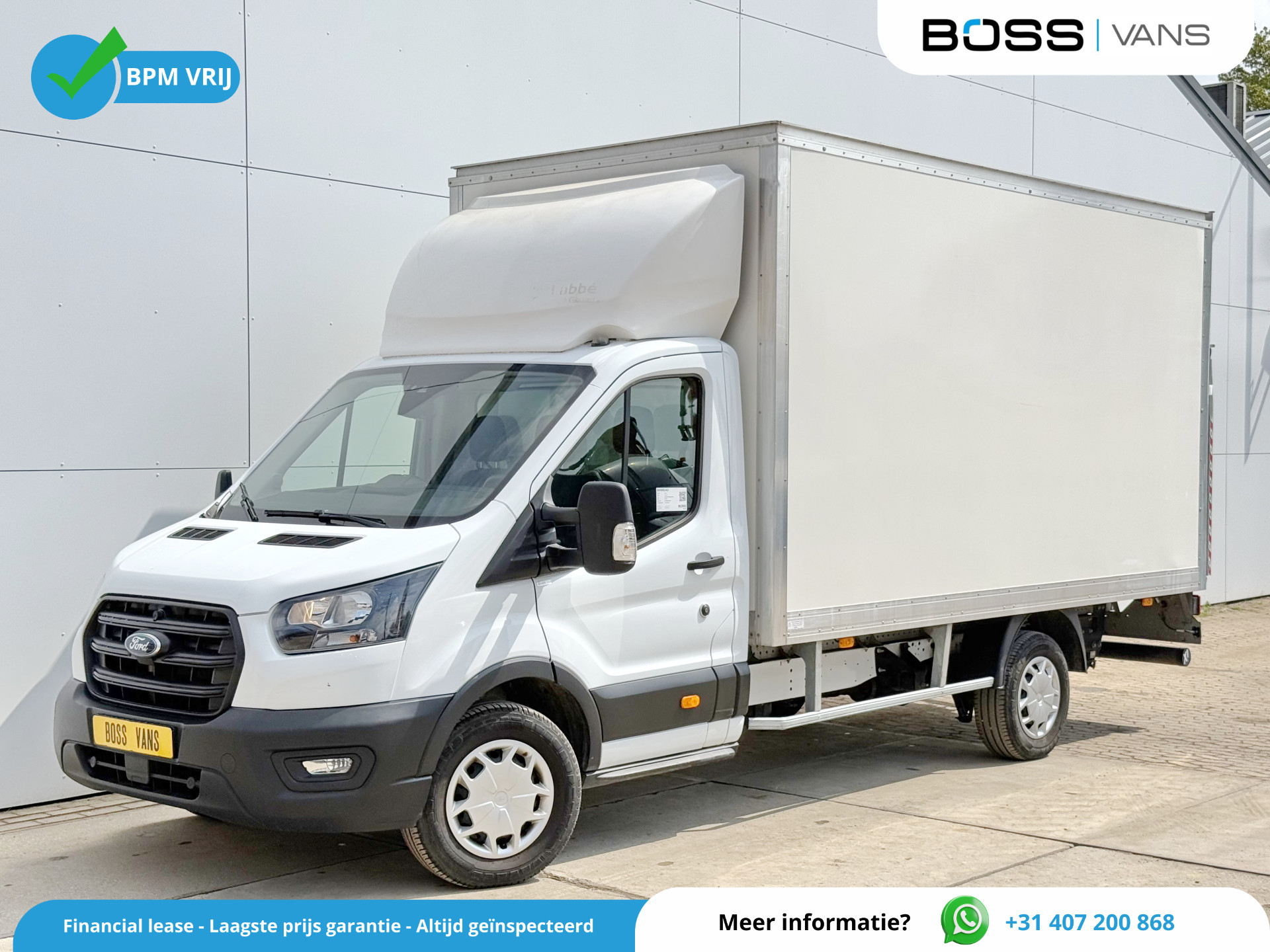 Ford Transit 130pk Laadklep Airco Cruise Bakwagen Meubelbak