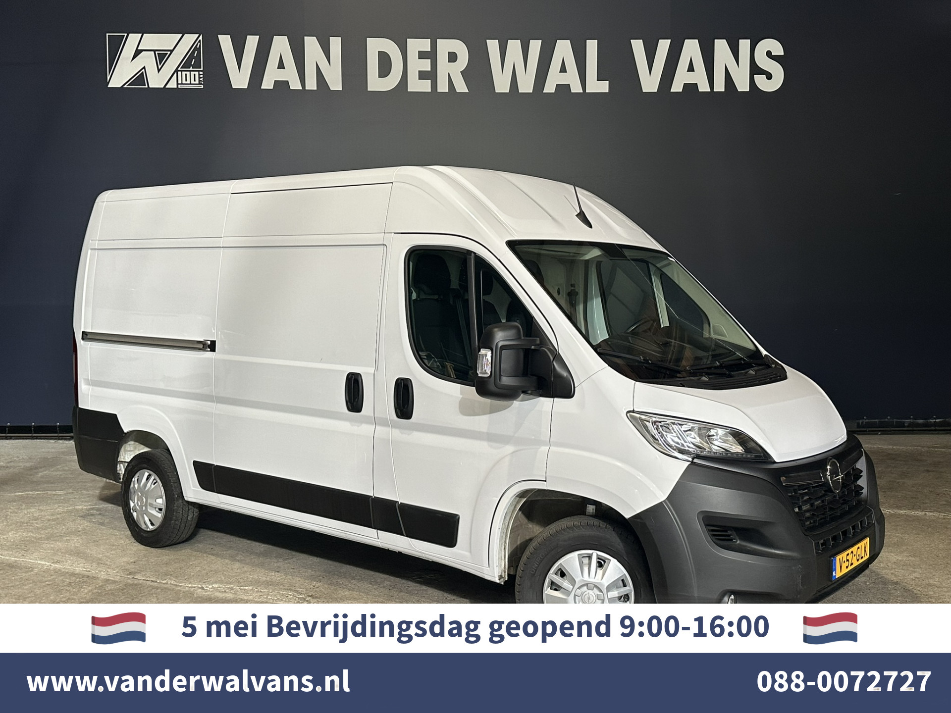 Opel Movano 2.2 CDTI 120pk L2H2 Euro6 Airco | Navigatie | Camera | Cruisecontrol | Parkeersensoren Bluetooth-telefoonvoorbereiding, Bijrijdersbank