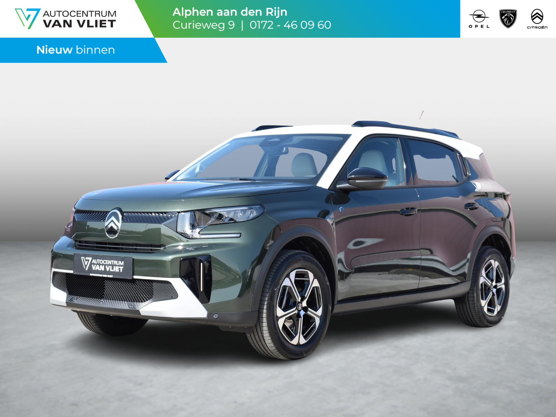 Citroën C3 Aircross Ë-C3 Max 113pk 44 kWh 3 FASE | ACHTERUITRIJCAMERA MET SENSOREN | NAVI & CARPLAY | E.C.C. | UIT VOORRAAD LEVERBAAR