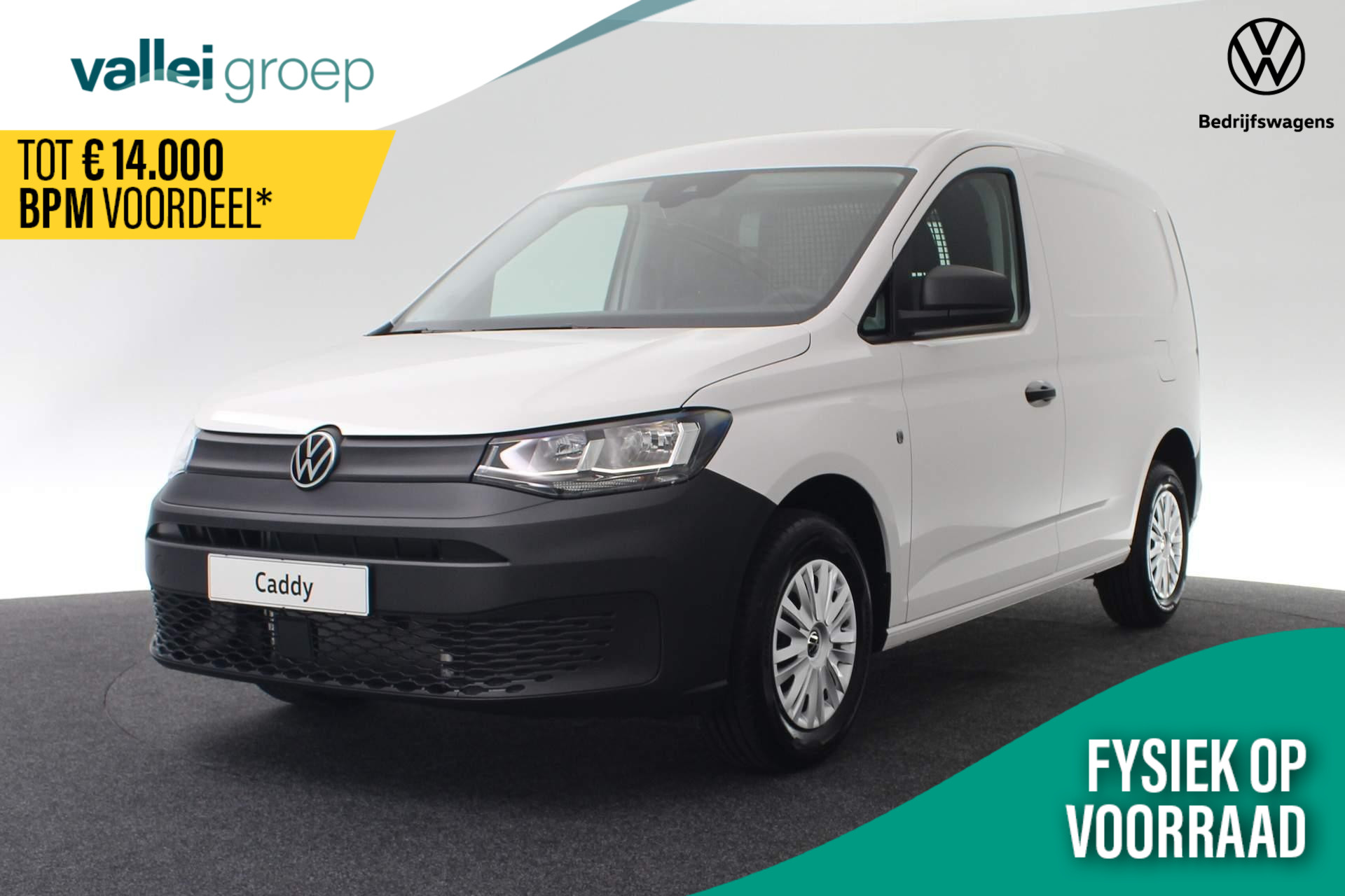 Volkswagen Caddy Cargo 2.0 TDI 102PK Comfort Volkswagen Caddy 2.0 TDI 102PK Comfort | Trekhaak | Clima | Cruise | Parkeersensoren achter | DAB