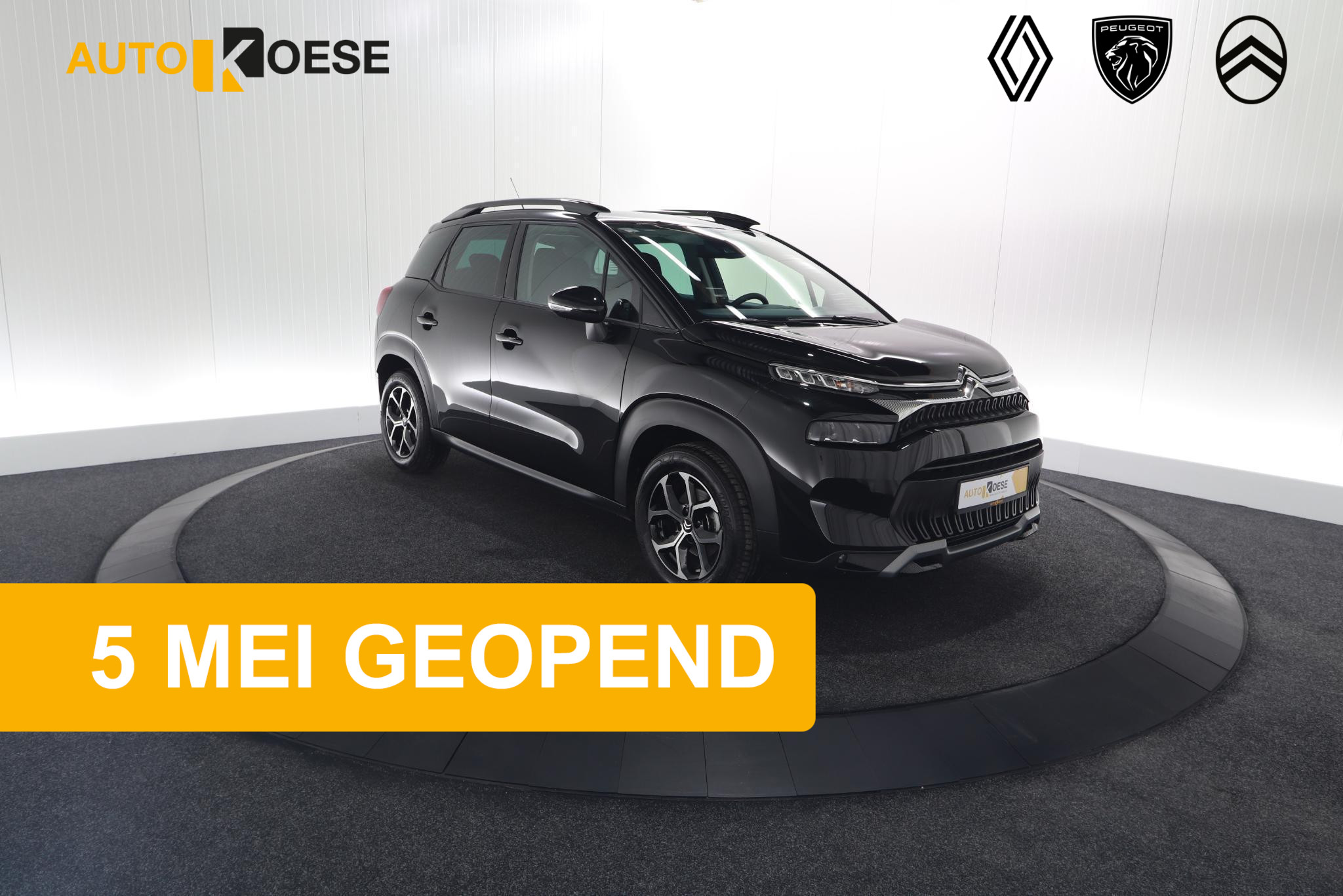 Citroën C3 Aircross PureTech 130 EAT6 Max | Parkeersensoren | Stoelverwarming | Apple Carplay | 16 Inch Lichtmetalen Velgen