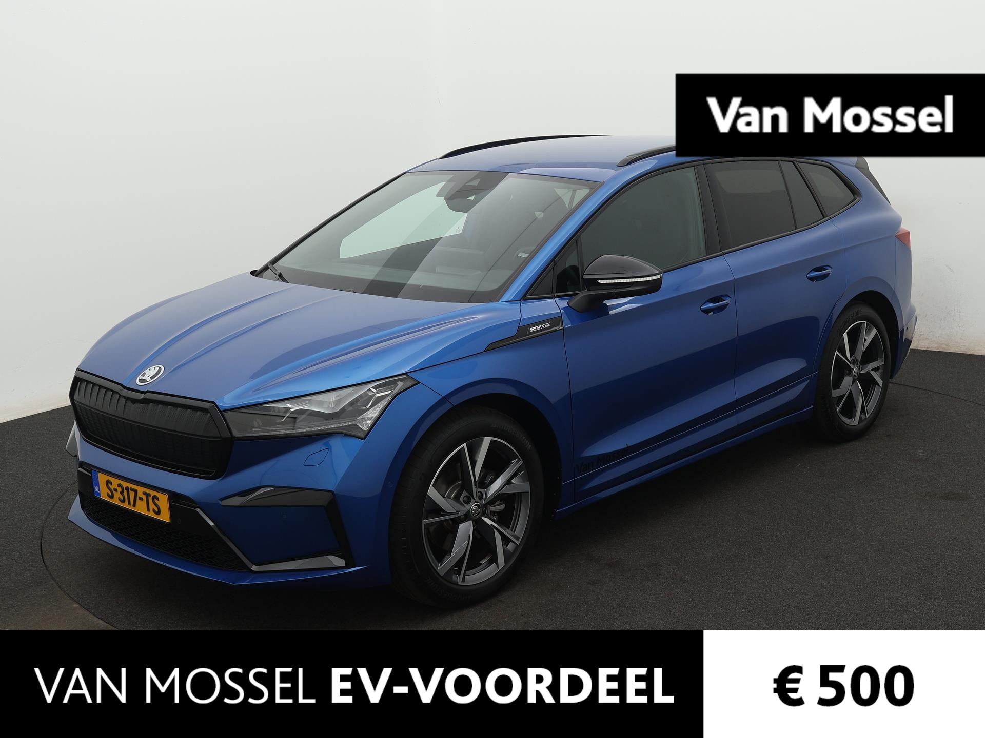 Škoda Enyaq iV 60 Sportline | ADAPTIEF CRUISECONTROL | STOELVERWARMING | CAMERA | STUURVERWARMING |