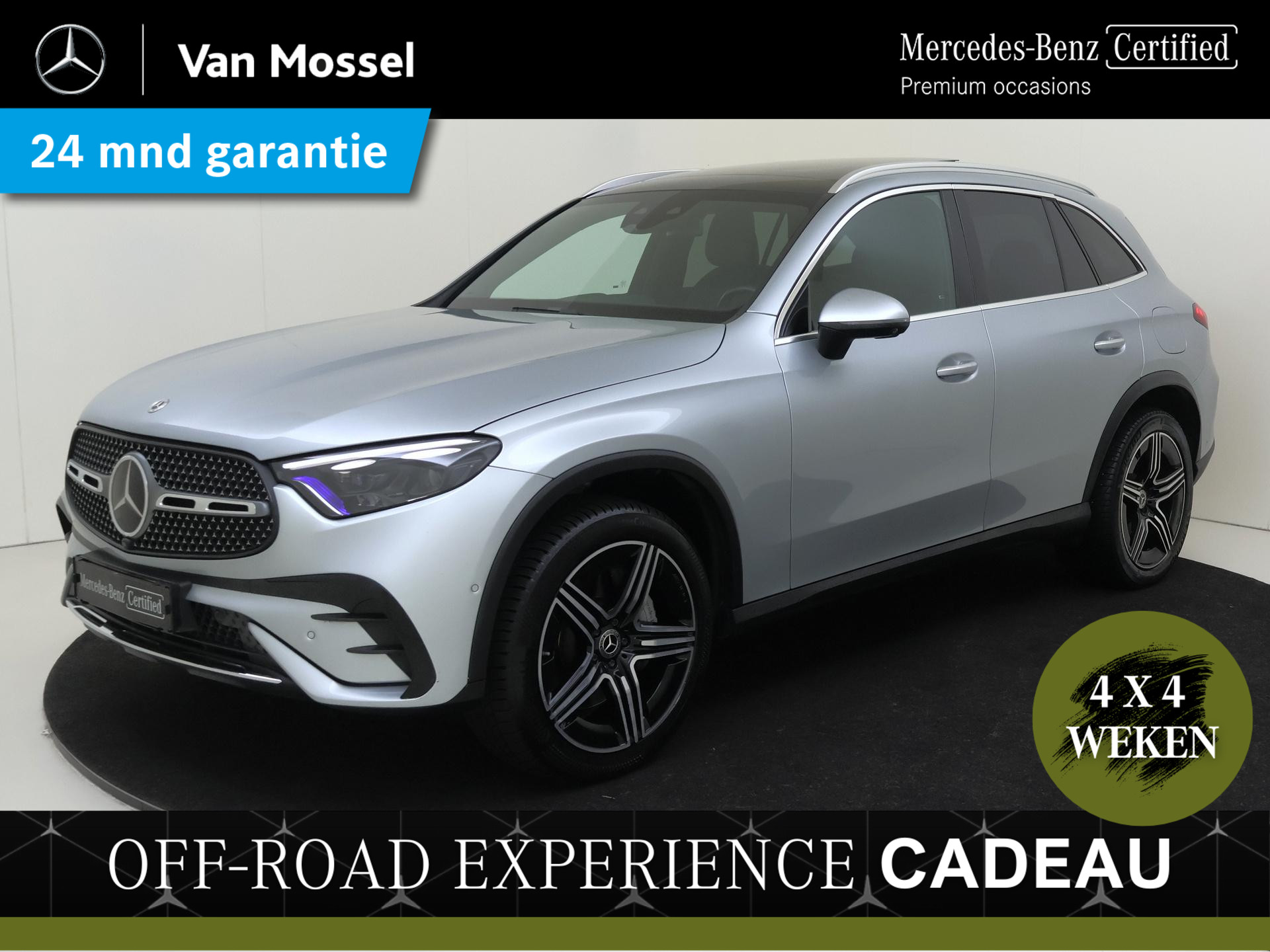 Mercedes-Benz GLC 300e 4MATIC AMG Line / Stoelverwarming / 360Graden-Camera / Panorama-schuifdak / Memory-Stoelen /