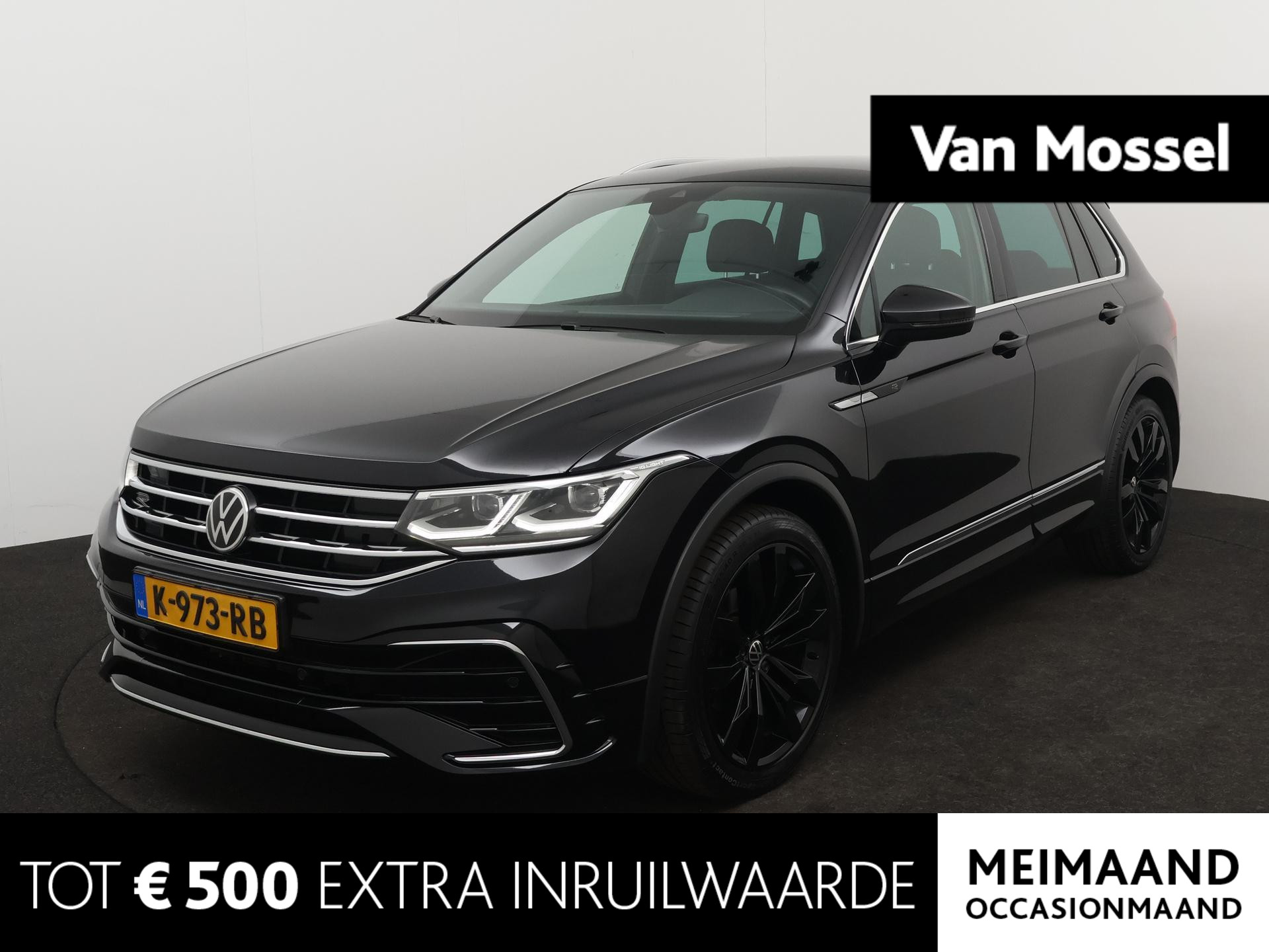 Volkswagen Tiguan 1.5 TSI R-Line | TREKHAAK | APPLE CARPLAY | SFEERVERLICHTING | ADAPTIEVE CRUISE CONTROL | SUZUKA VELGEN | ACHTERUITRIJCAMERA | ELEKTRISCHE ACHTERKLEP |