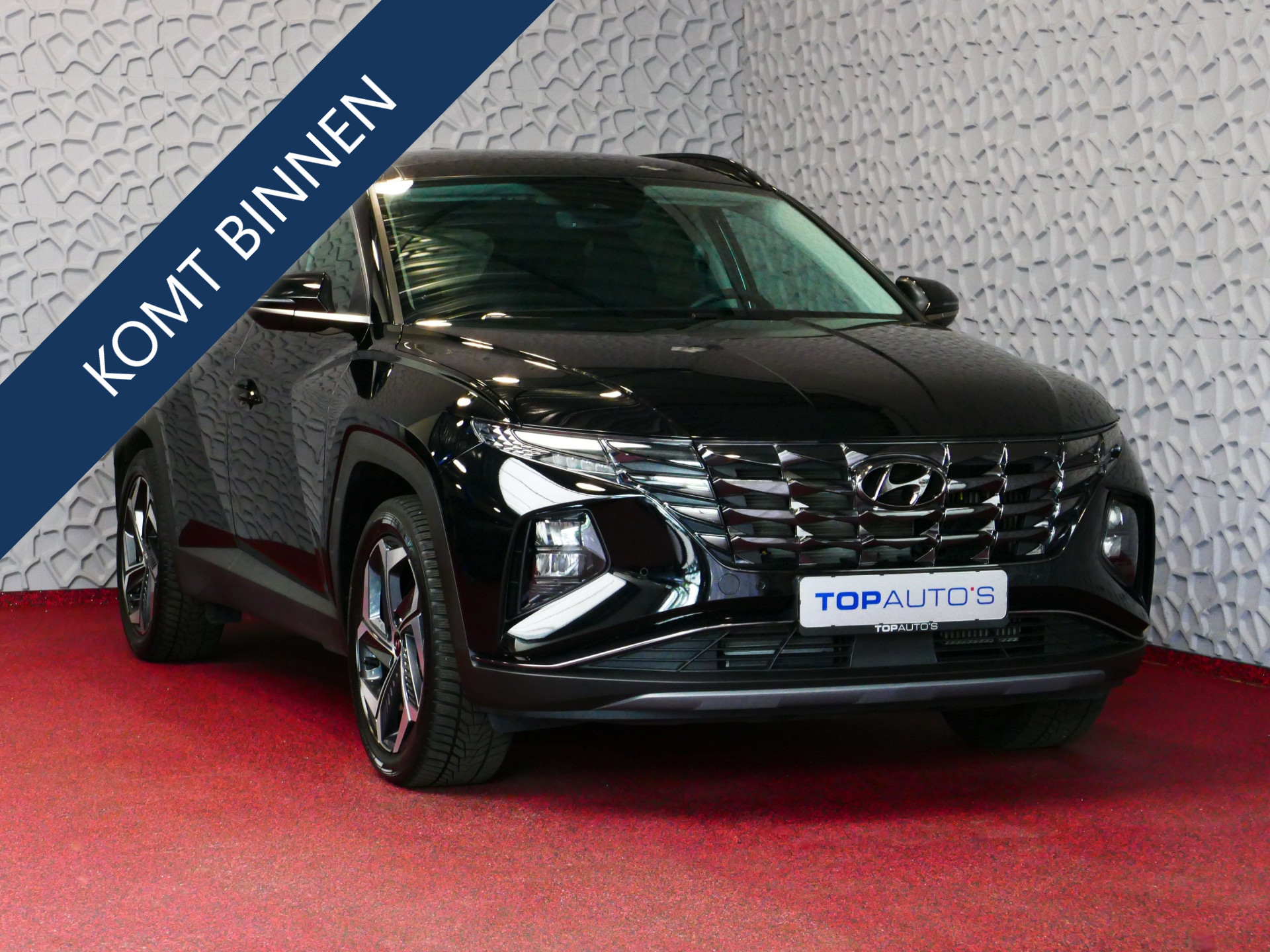 Hyundai Tucson 1.6 T-GDI PHEV 265PK 19''LMV 4WD LED STUUR/STOEL VERW. NAVI ELEK.KLEP 08/2024 PHEV PLUG IN HYBRID 4X4 AWD