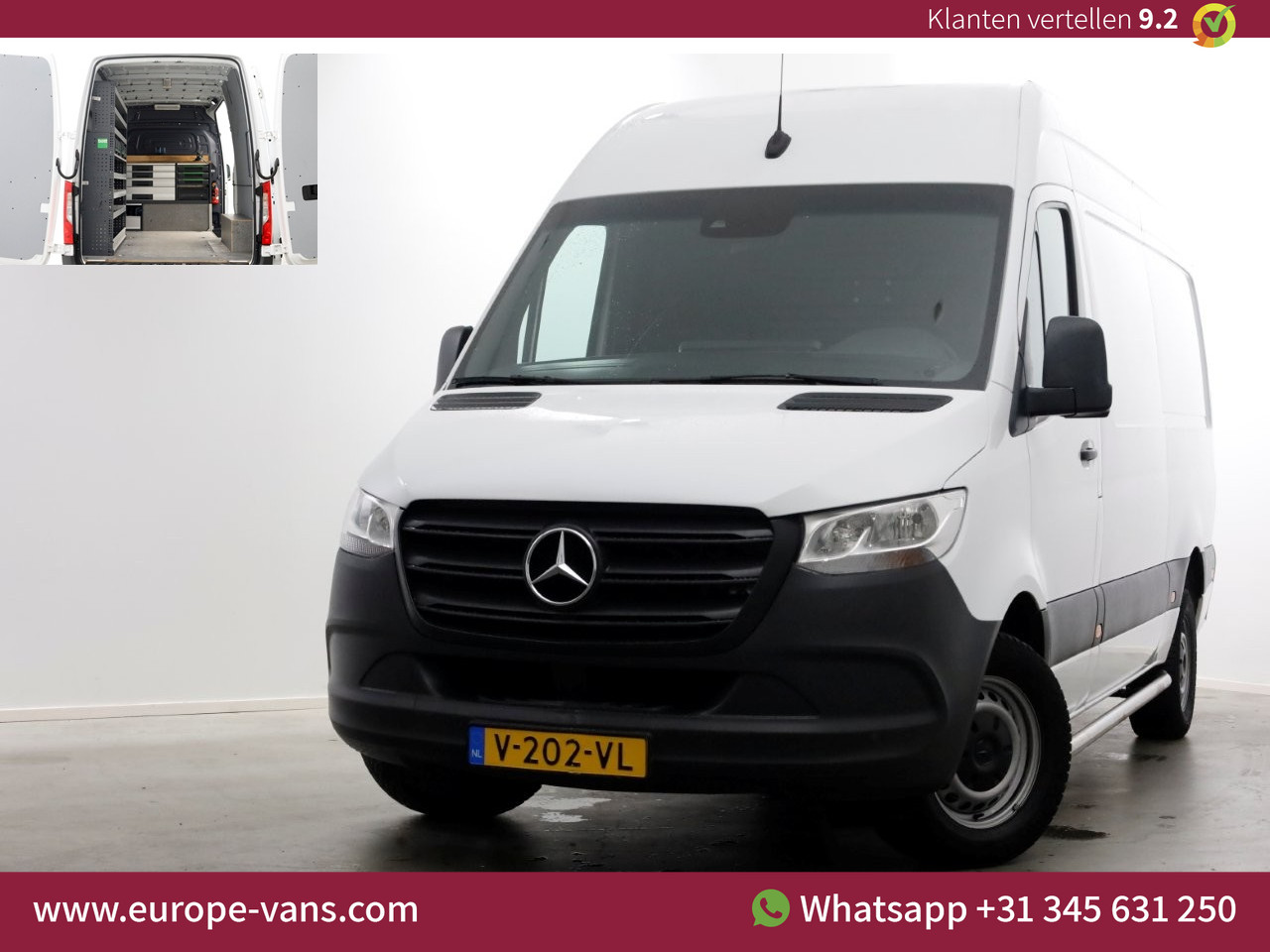 Mercedes-Benz Sprinter 311 CDI 115pk E6 RWD L2H2 7G Automaat Airco/Camera/Inrichting 02-2019