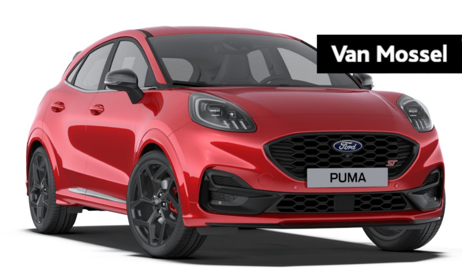 Ford Puma 1.0 EcoBoost Hybrid ST €4.000,00 KORTING! | 19 INCH | 360 CAMERA | ADAPT. CRUISE | FULL LED | ST SPORTVERING | AUTOMAAT | FANTASTIC RED |