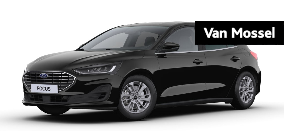 Ford Focus 1.0 EcoBoost Hybrid Titanium | NU MET €1.500,00 KORTING!! | HATCHBACK | AGATE BLACK |