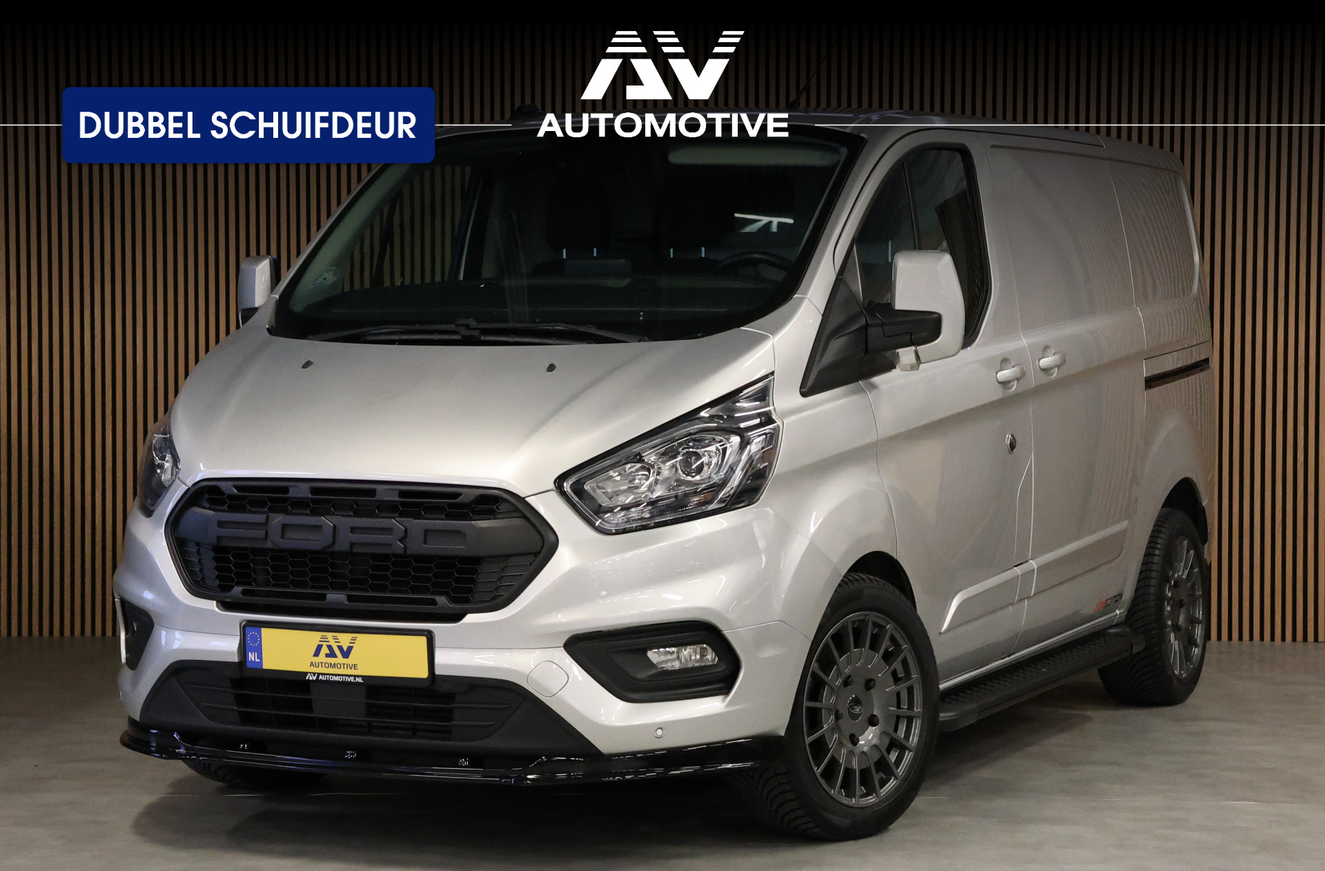 Ford Transit Custom 2.0 TDCI | L+R Schuifdeur | ACC | CarPlay | Camera | Stoelverwarming | Lane Assist | PDC V+A | LED | Onderhoudsbeurt | Nieuwe APK